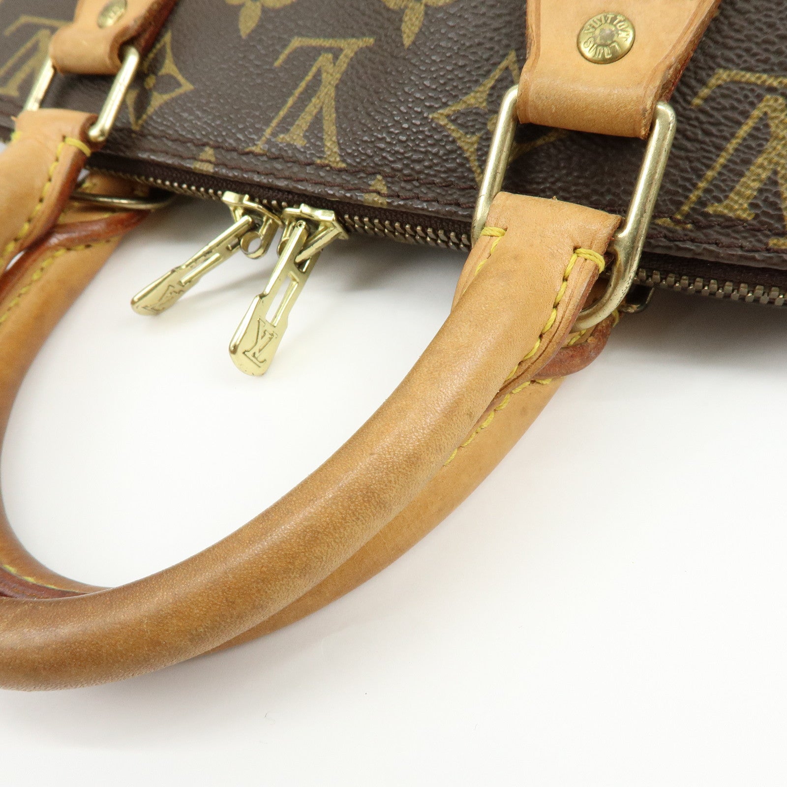 Louis Vuitton Monogram Canvas Alma Hand Bag Brown M51130