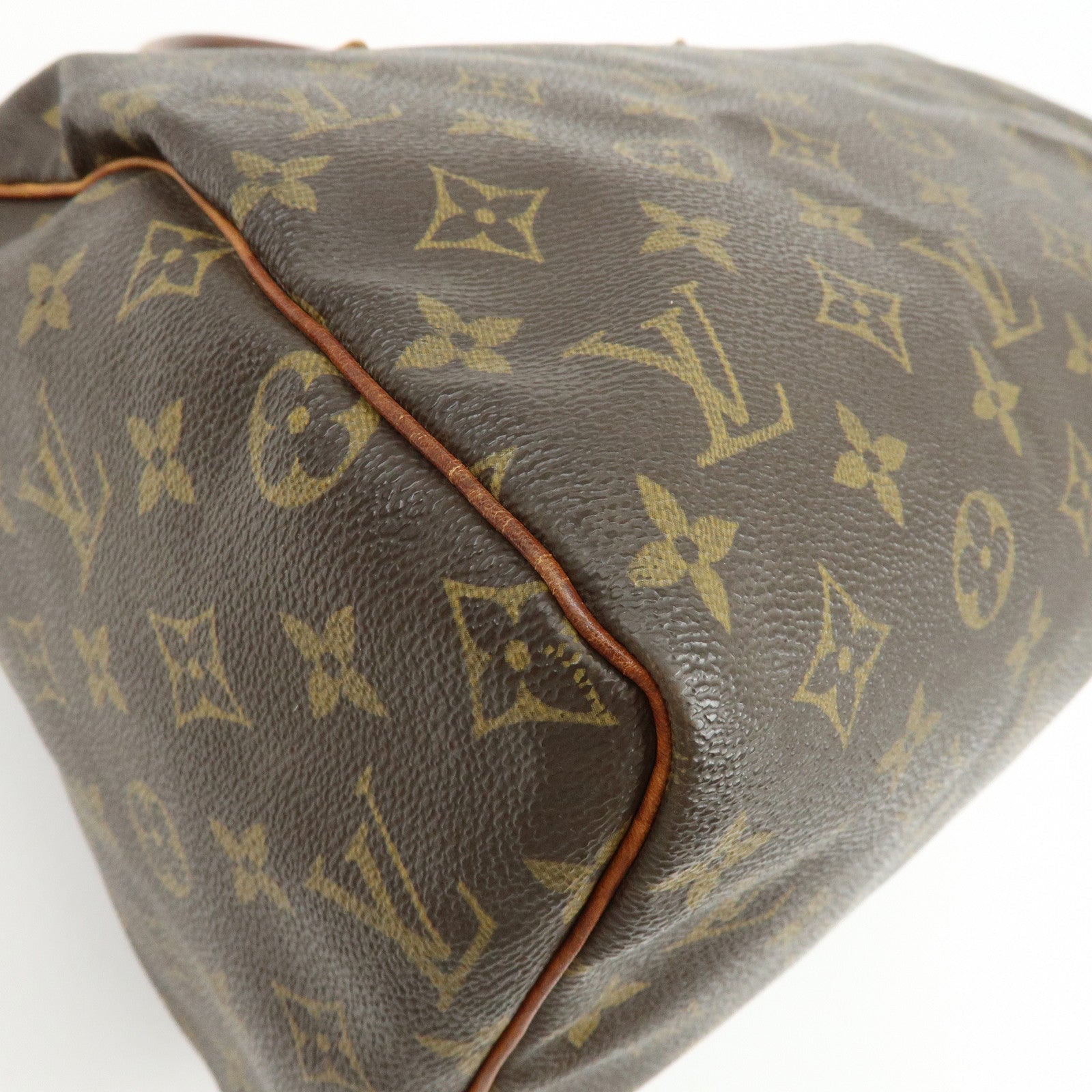 Louis Vuitton Monogram Speedy 30 Boston Bag Hand Bag Brown M41108