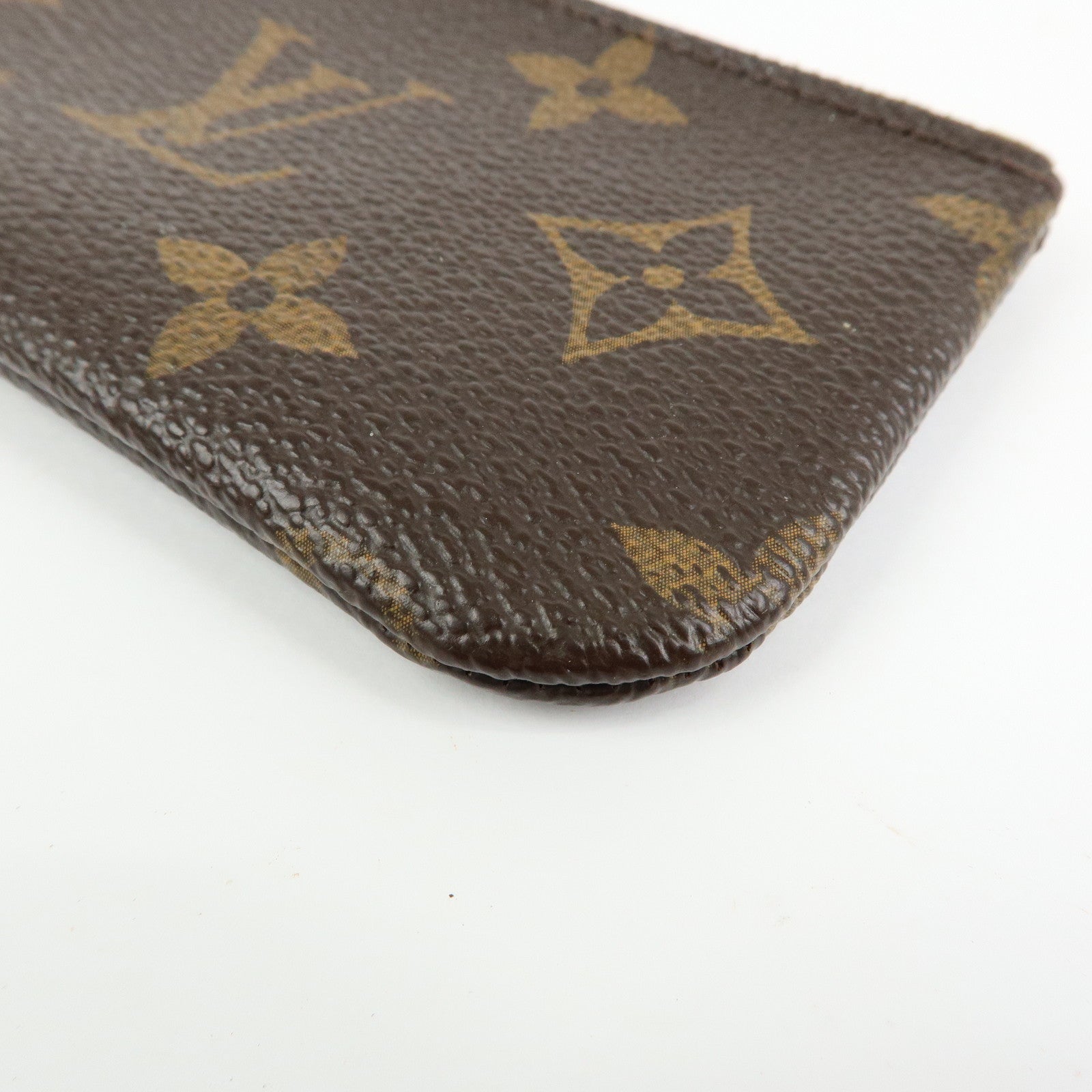 Louis Vuitton Monogram Pochette Cles Coin Case Key Case M62650