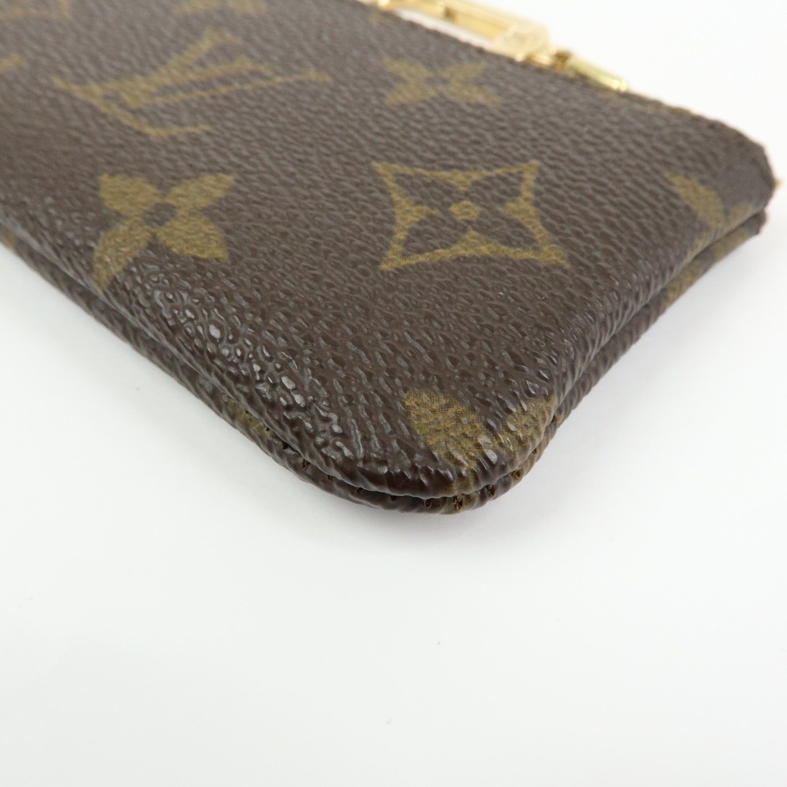 Louis Vuitton Monogram Pochette Cles Coin Case Key Case M62650