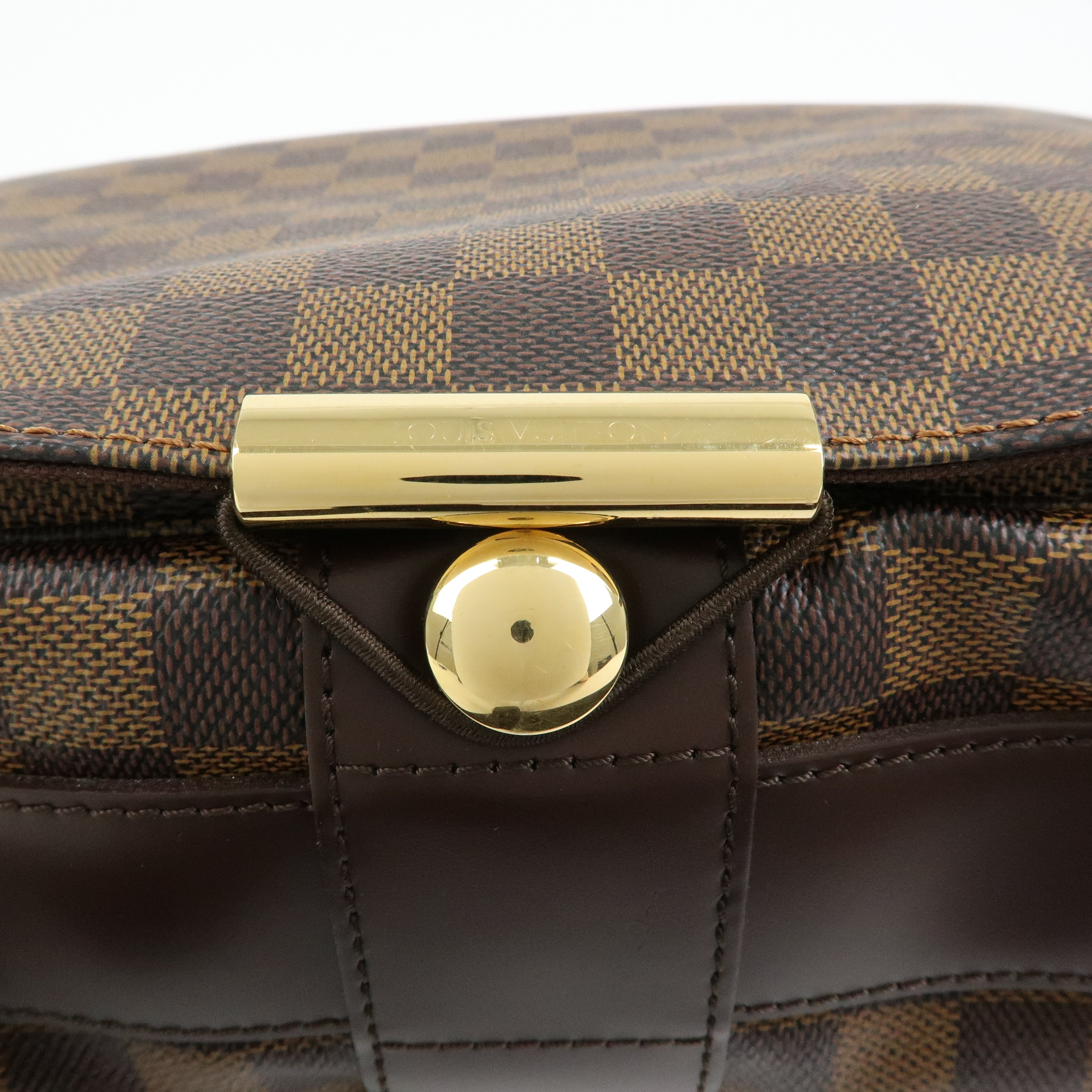Louis Vuitton Damier Ebene Bastille Canvas Shoulder Bag N45258