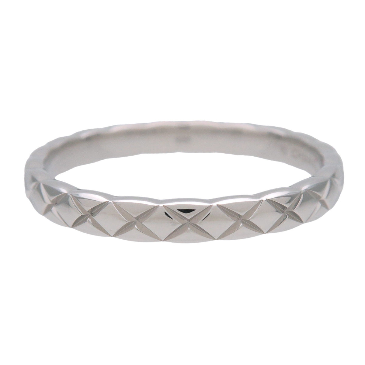 CHANEL COCO Crush Marrige Mini Ring PT950 Platinum #60 US9.25 J11117