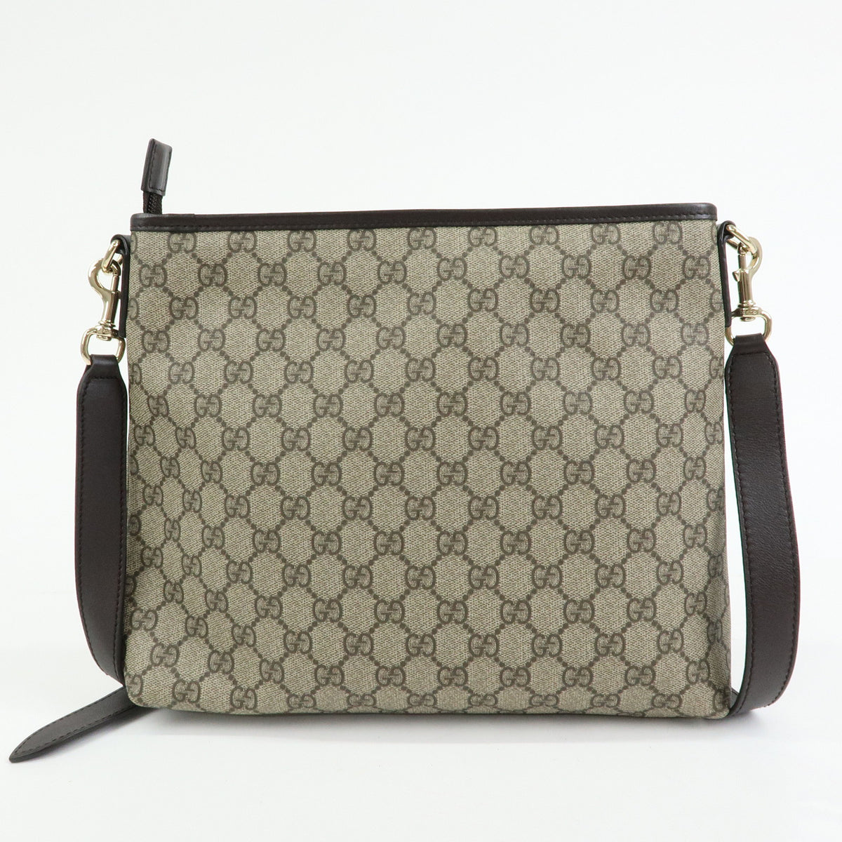 GUCCI Sherry GG Supereme Leather Shoulder Bag Beige 388926
