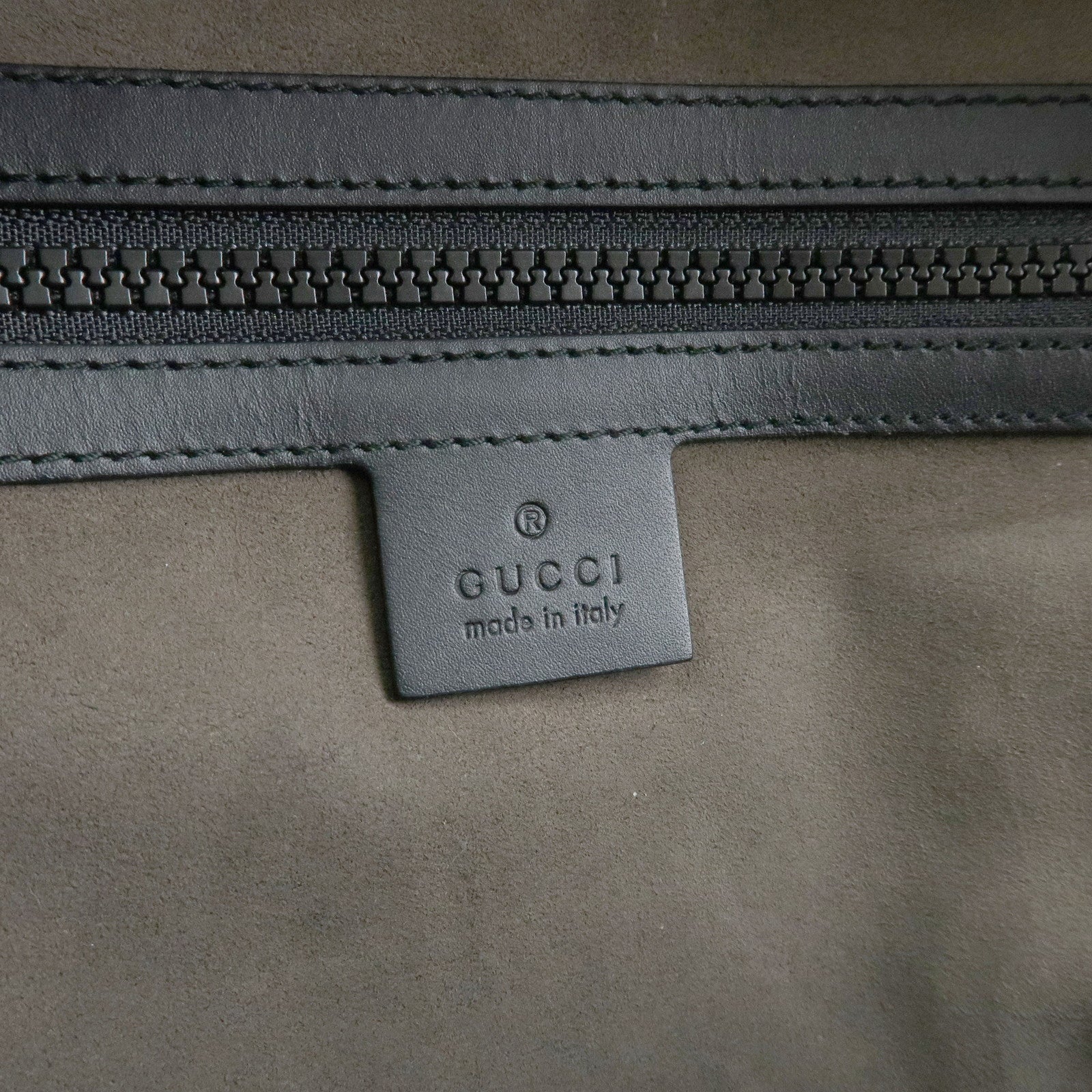 GUCCI GG Supreme Leather Backpack Rucksack Beige Black 429020