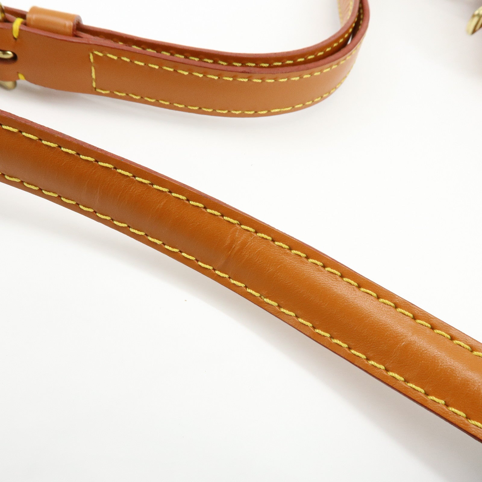 Louis Vuitton Epi Leather Danube Shoulder Crossbody Bag Kenya Brown