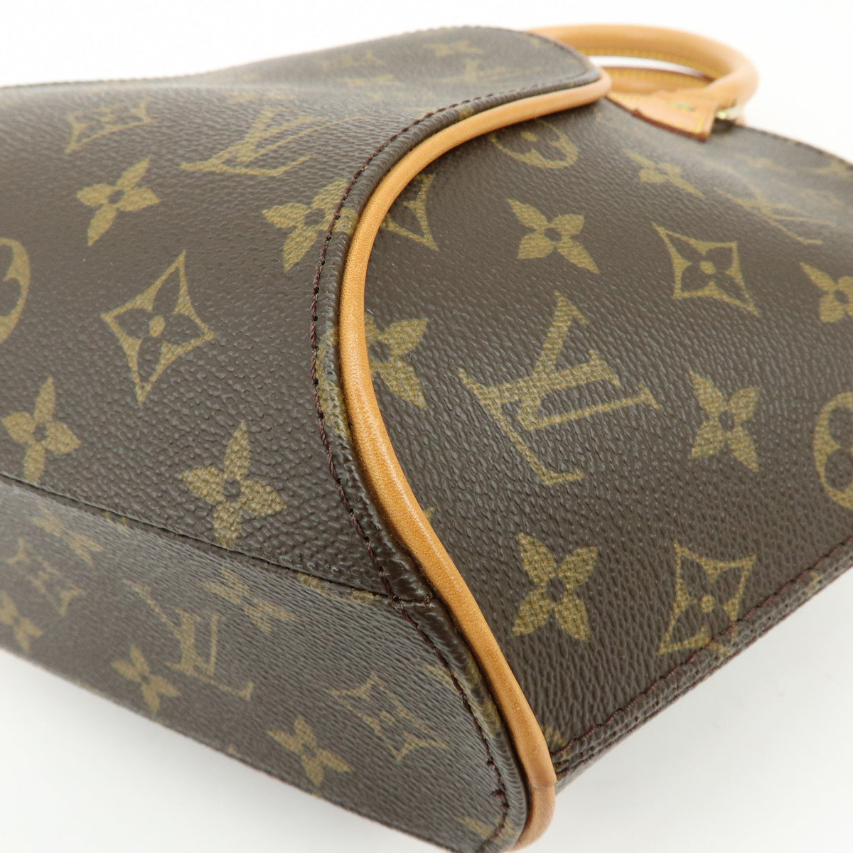 Louis Vuitton Monogram Ellipse PM Hand Bag Brown M51127