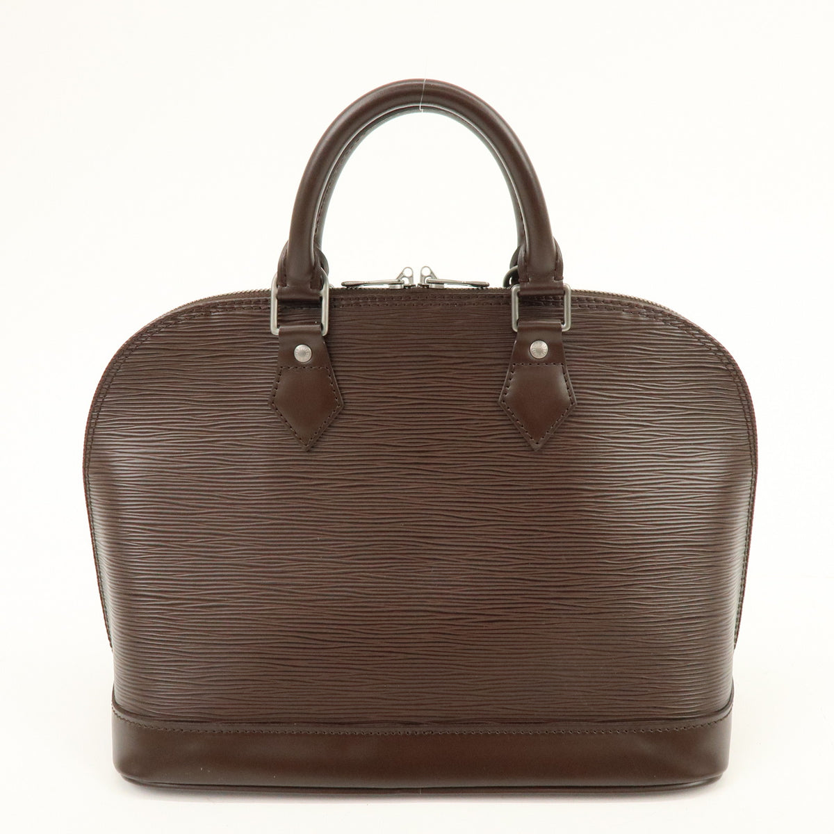 Louis Vuitton Epi Alma Leather Hand Bag Mocha Brown M5214D