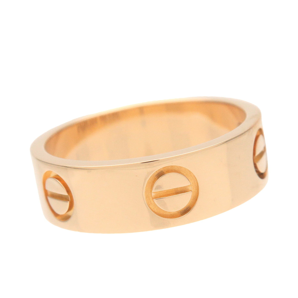 Cartier Love Ring K18 750YG Yellow Gold #51 US5.75 EU51 HK12