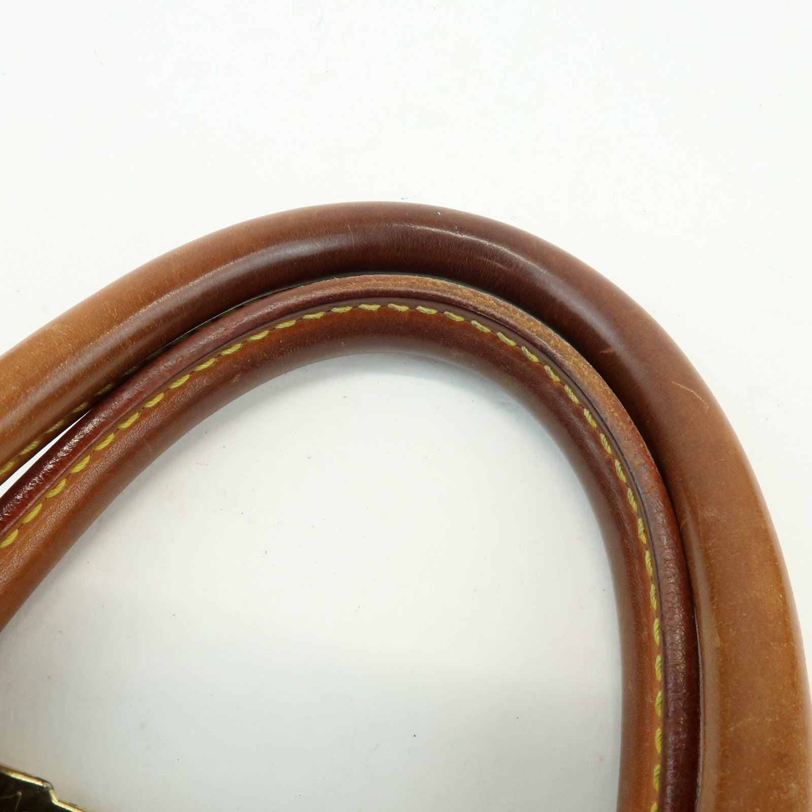 Louis Vuitton Monogram Alma PM Canvas Leather Hand Bag Brown M51130