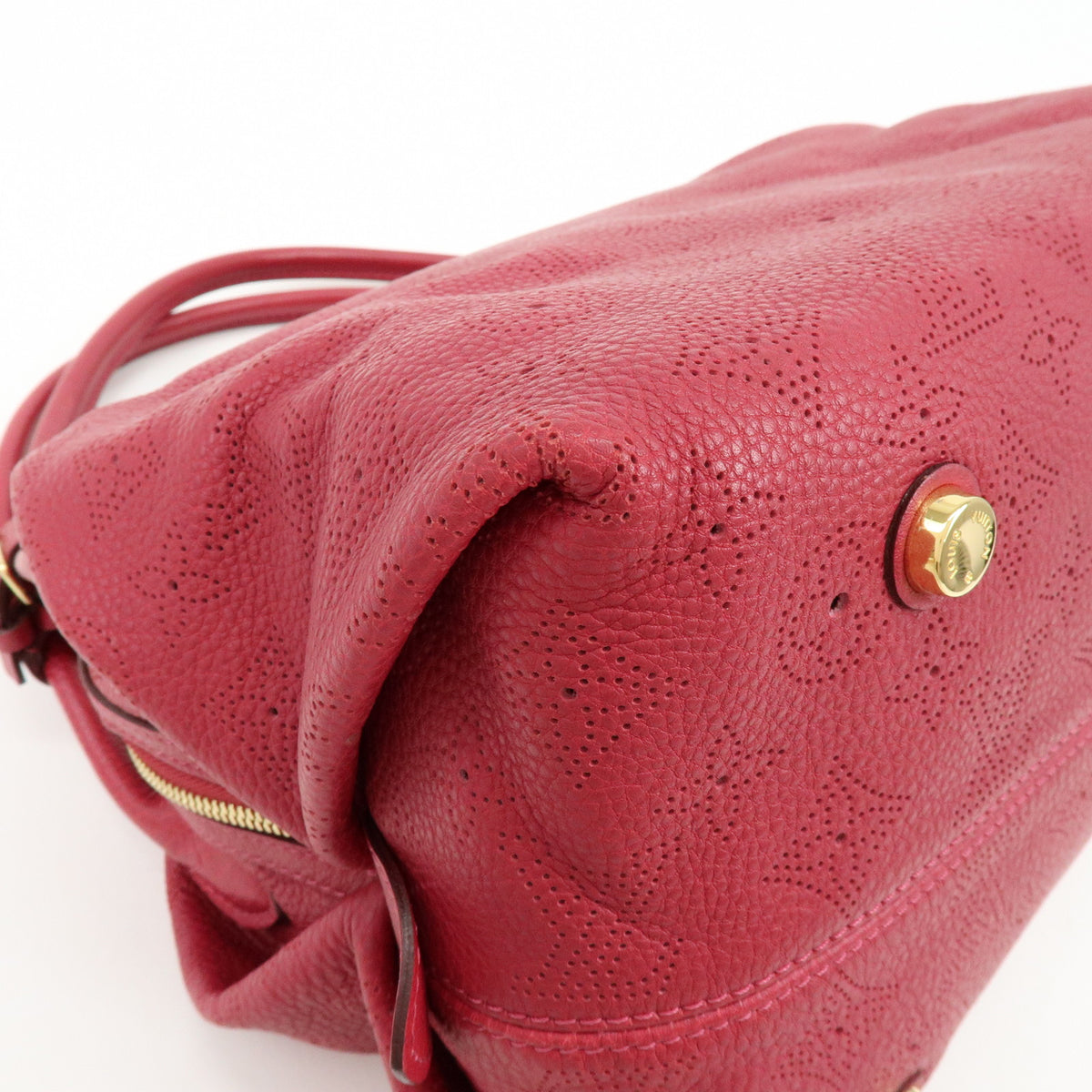 Louis Vuitton Monogram Mahina Galatea PM Shoulder Bag Grenat M93813