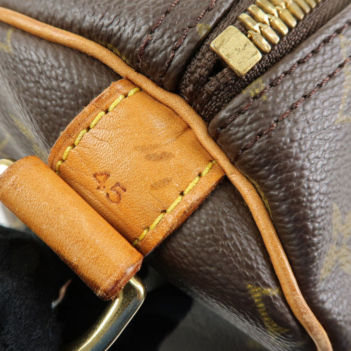 Louis Vuitton Monogram Keep All Bandouliere 45 Boston Bag M41418