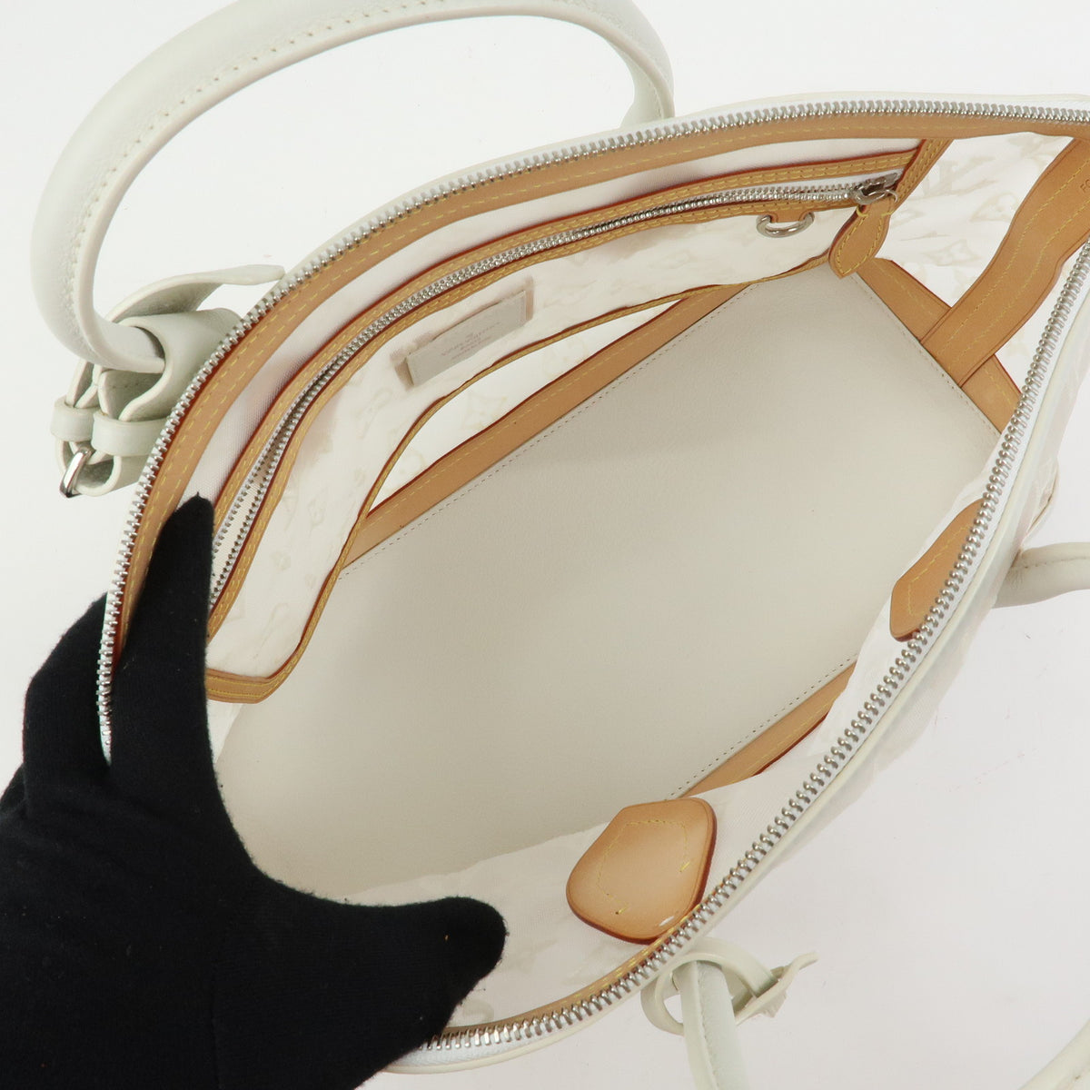 Louis Vuitton Monogram Transparence Lockit East-West Tote Bag M40701