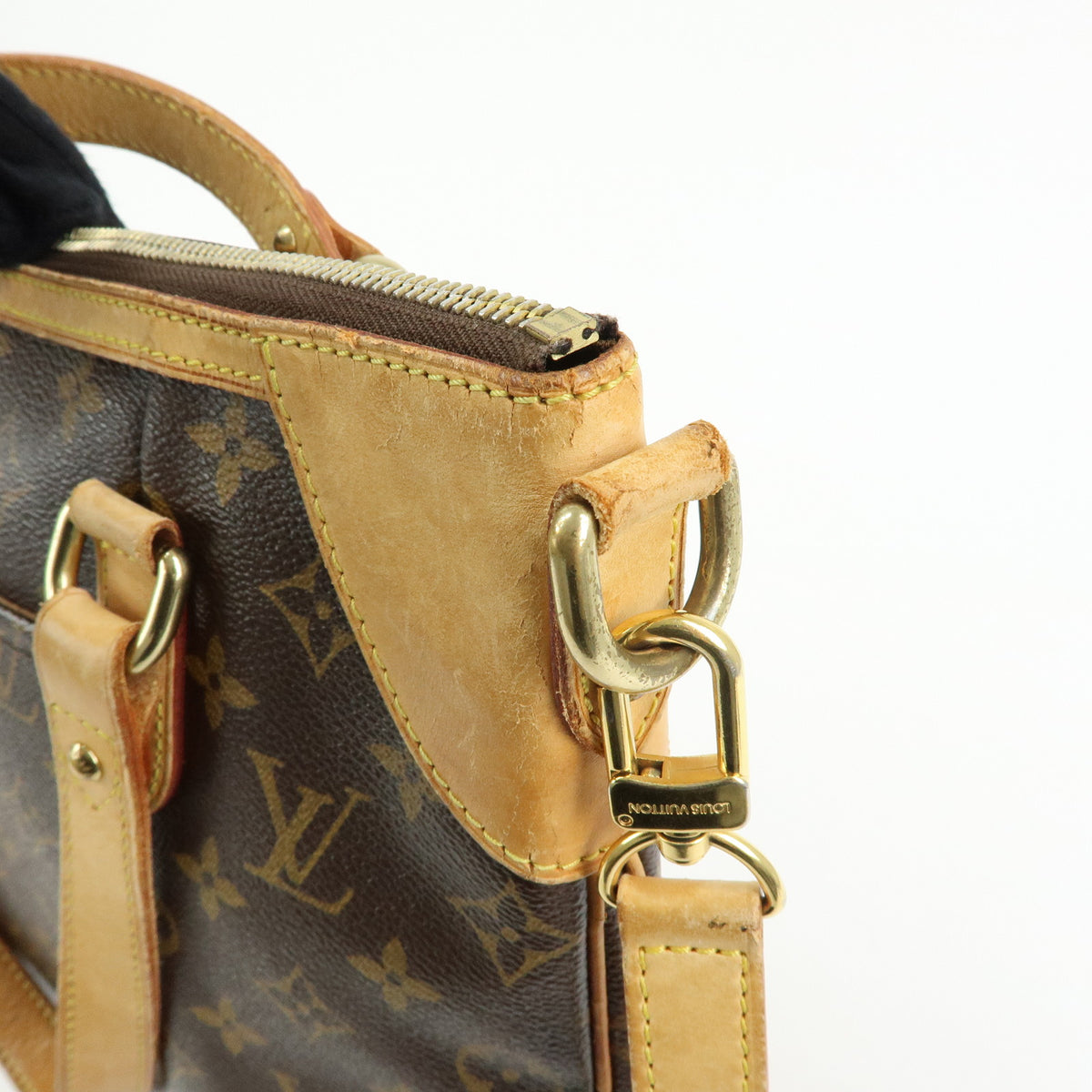 Louis Vuitton Monogram Odeon GM 2Way Bag Tote Bag Brown M56388