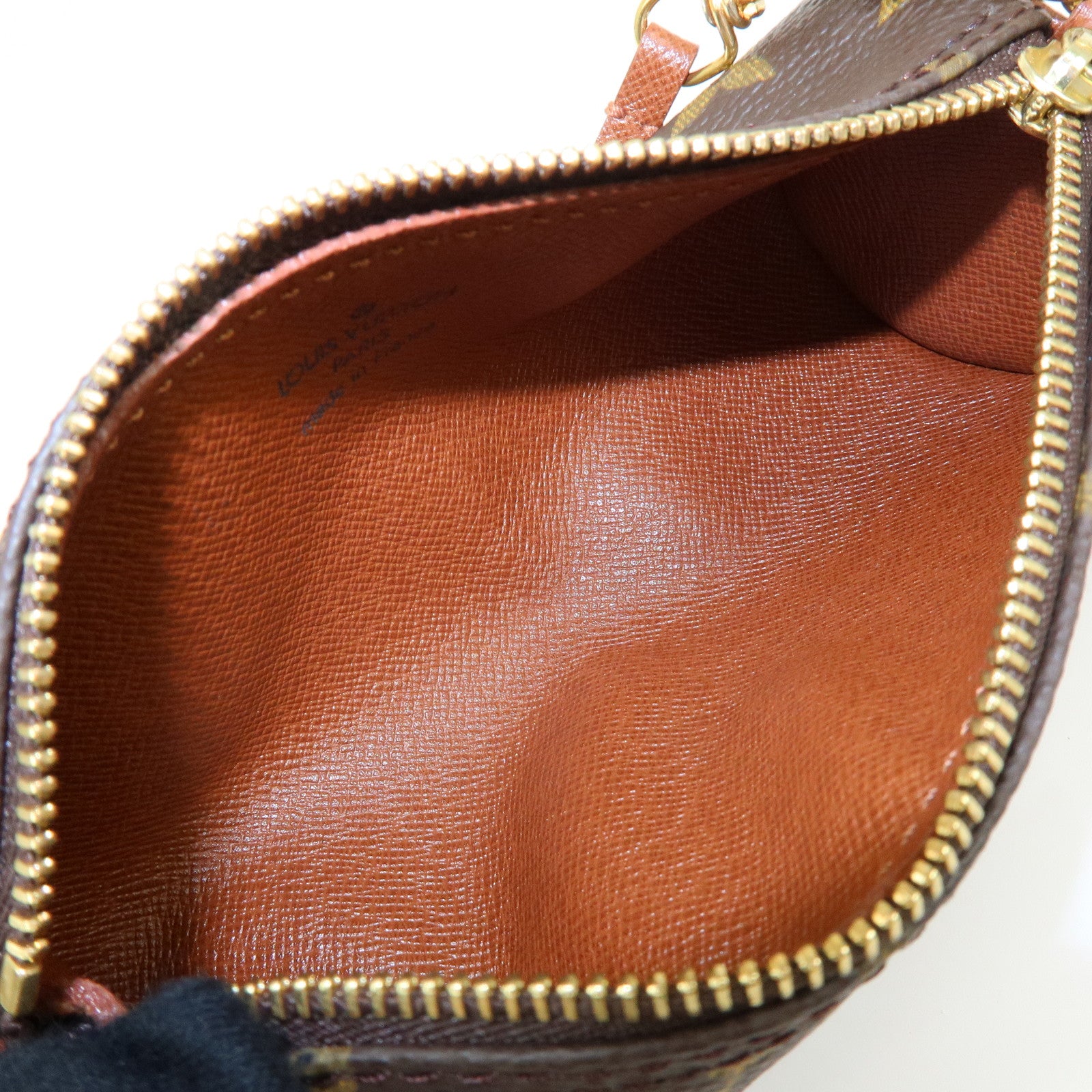 Louis Vuitton Monogram Mini Pouch for Papillon Bag Brown
