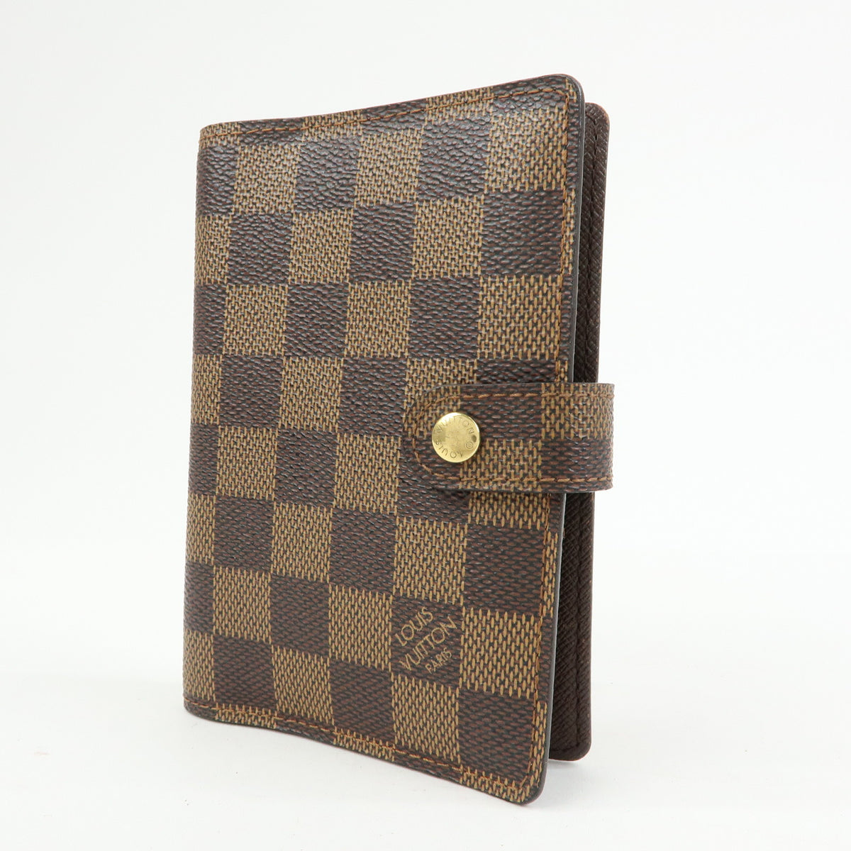 Louis Vuitton Damier Ebene Agenda PM Planner Cover Brown R20700