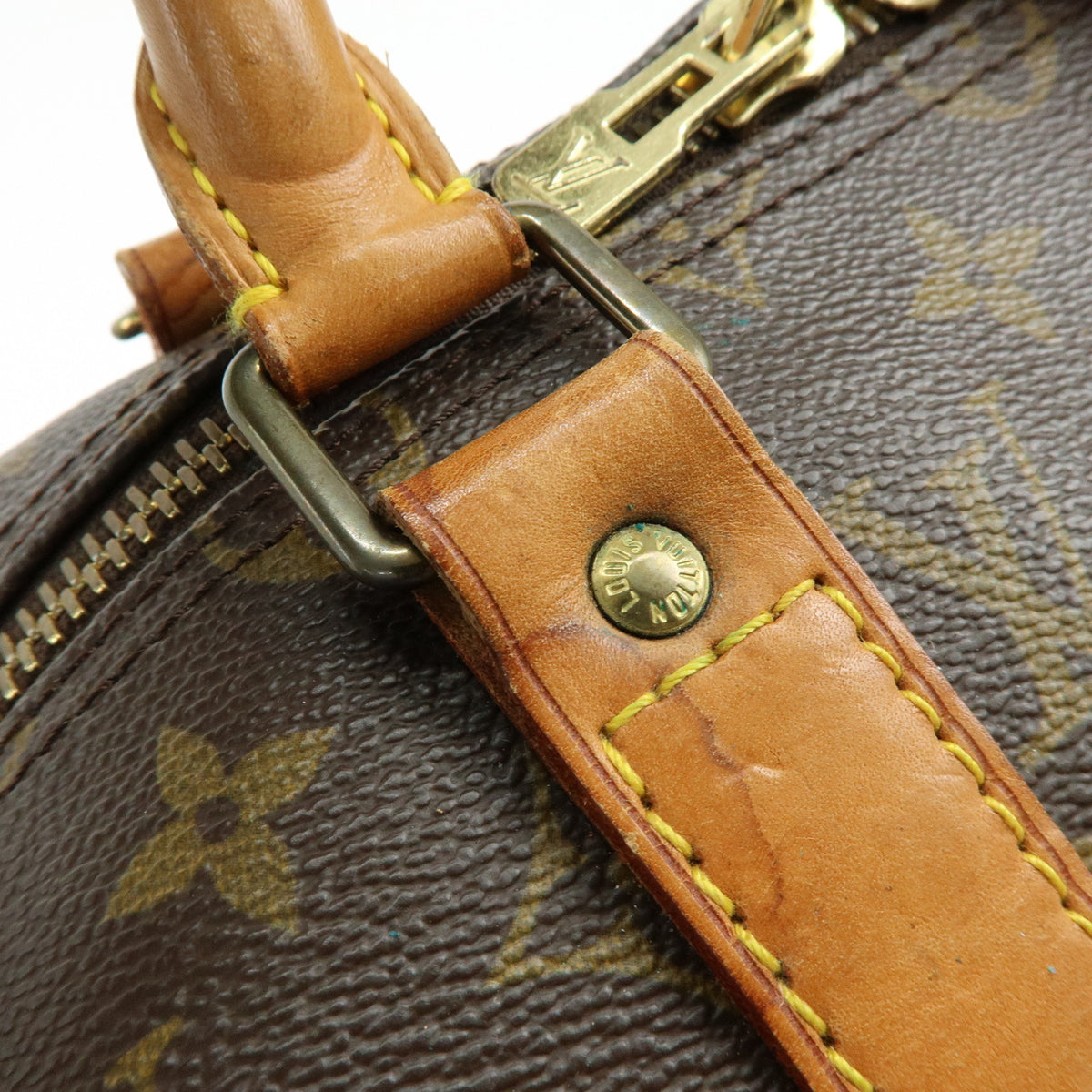 Louis Vuitton Monogram Keep All Bandouliere 50 Boston Bag M41416