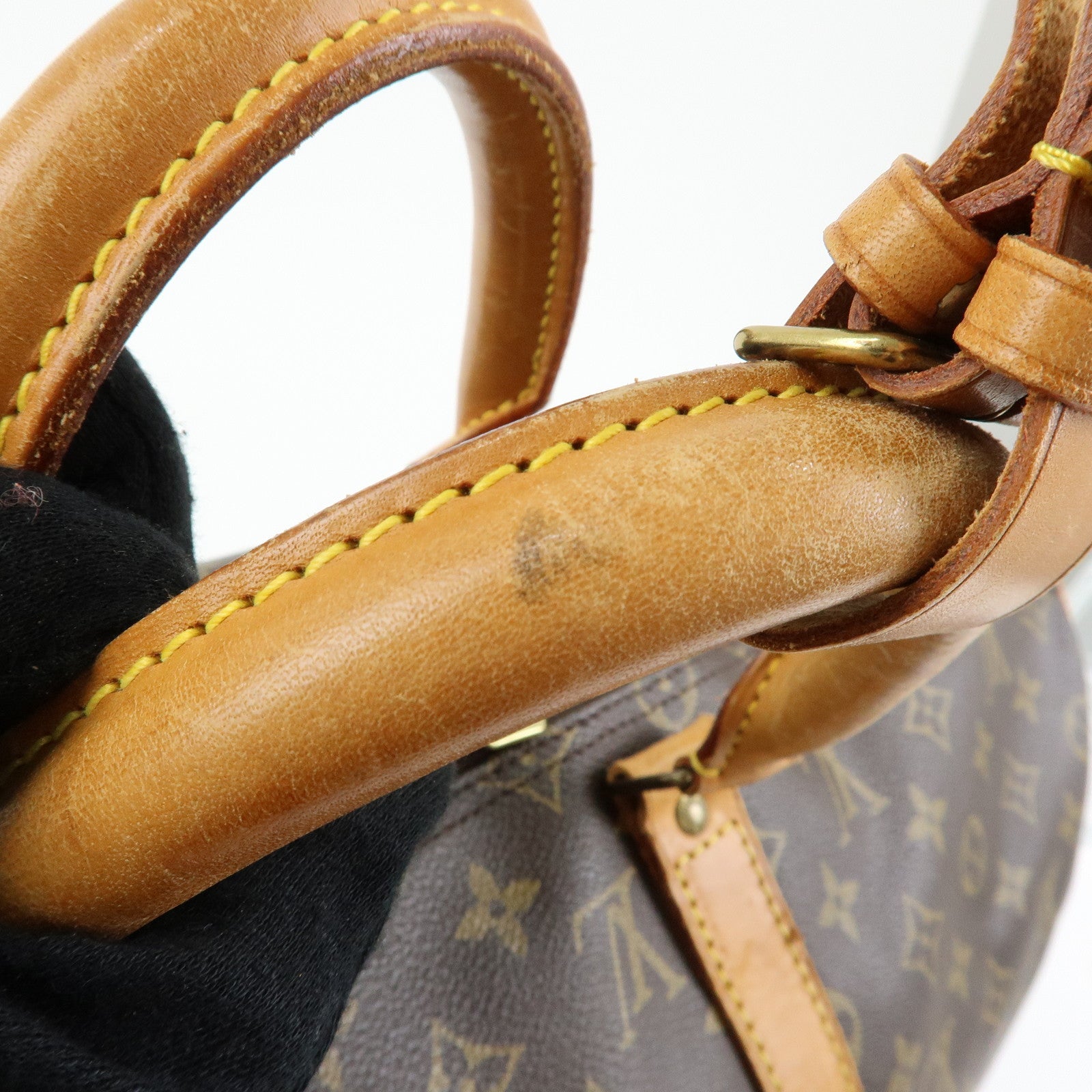 Louis Vuitton Monogram Keep All 50 Bandouliere Boston Bag Brown M41416
