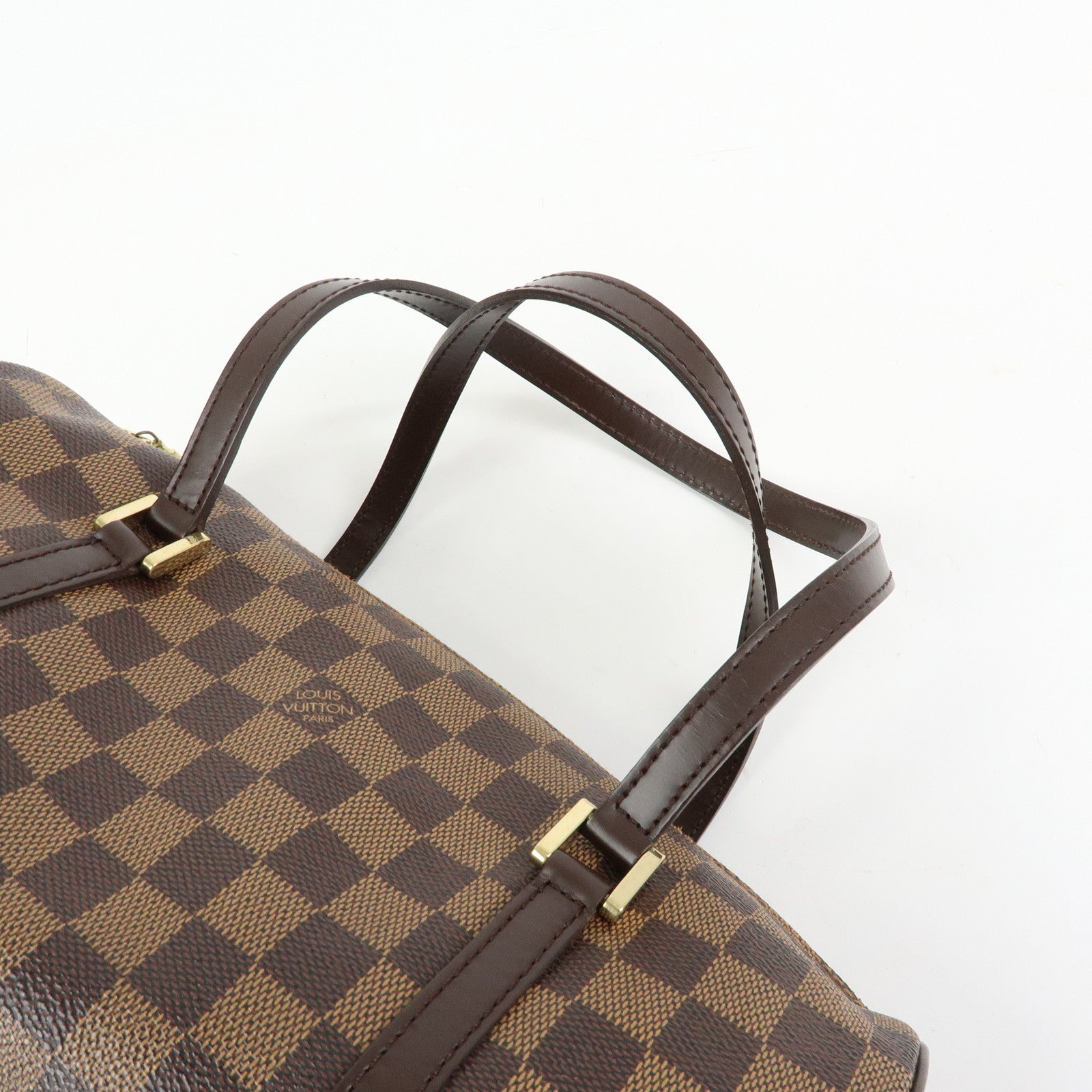 Louis Vuitton Damier Ebene Papillon 30 Hand Bag Brown N51303