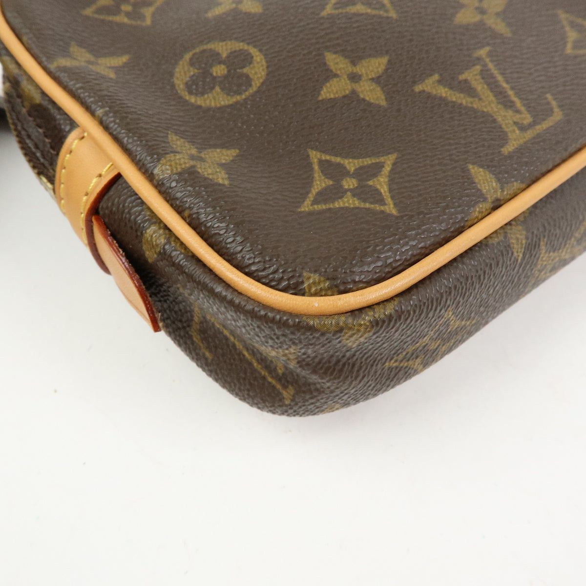 Louis Vuitton Monogram Pochette Marly Bandouliere Bag Brown M51828