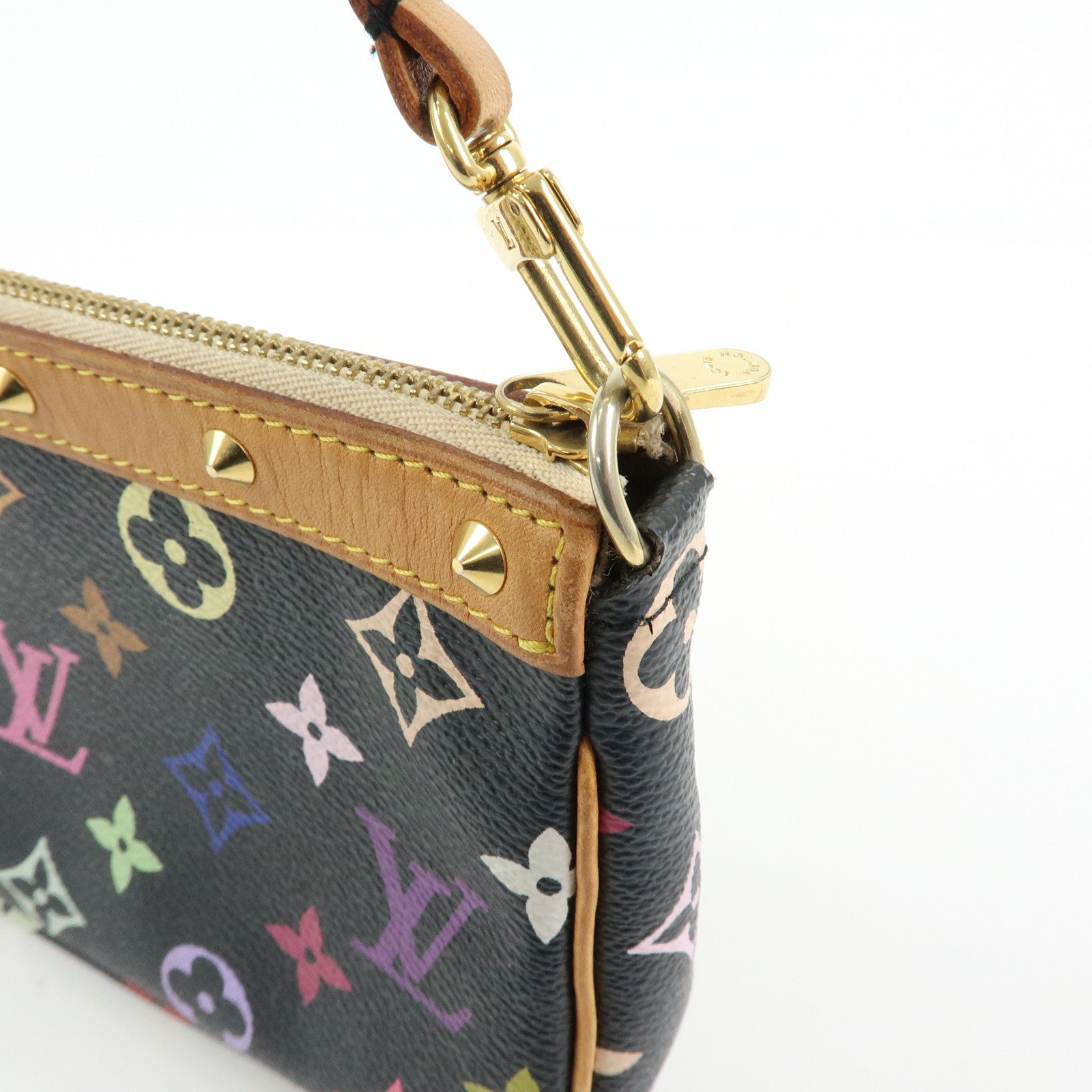 Louis Vuitton Monogram Multicolor Pochette Accessoires Noir M92648
