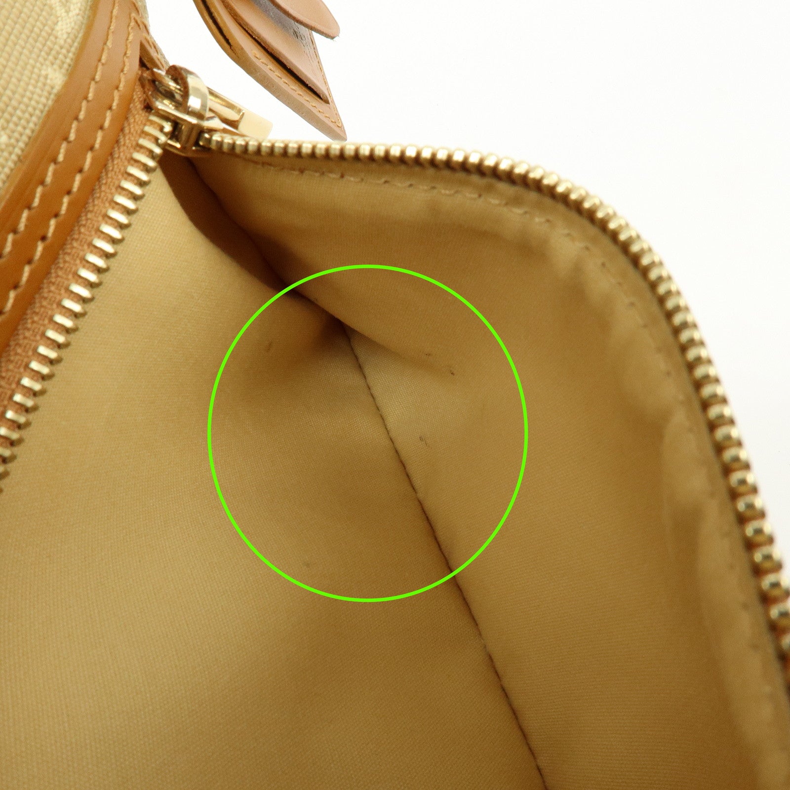 Louis Vuitton Monogram Mini Lucille PM Hand Bag Beige M92684