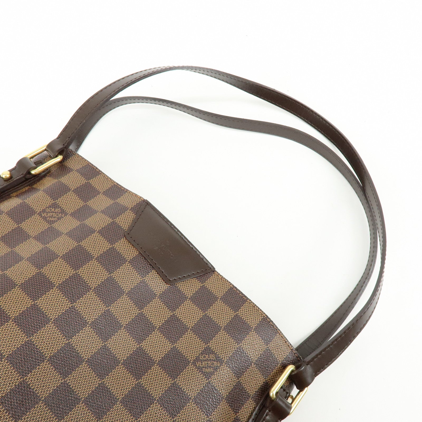 Louis Vuitton Damier Cabas Rivington Canvas Shoulder Bag Brown N41108