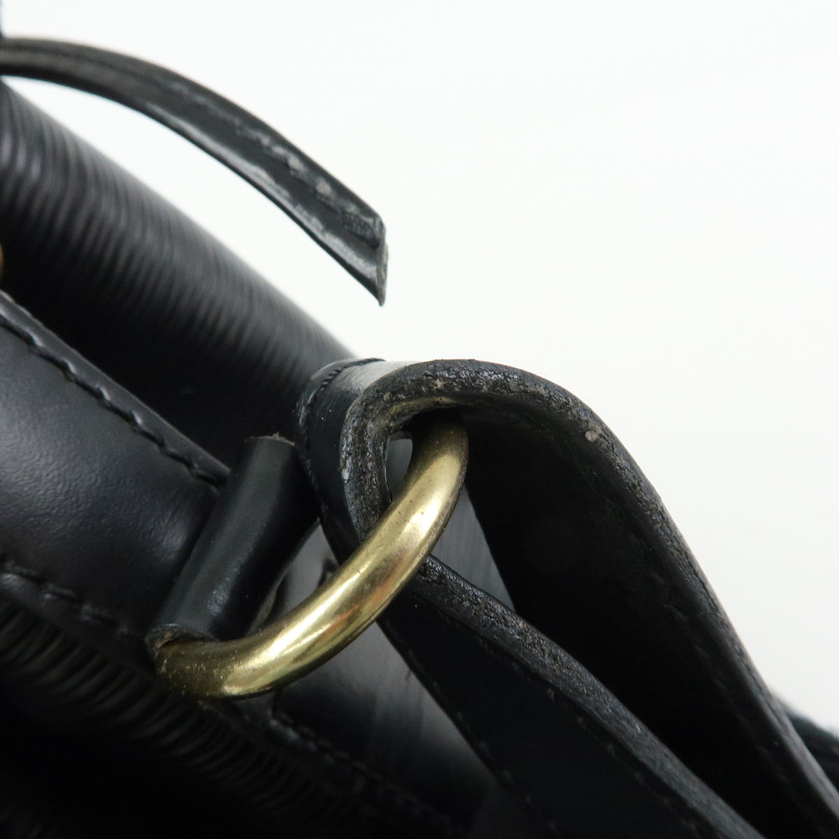 Louis Vuitton Epi Leather Petit Noe Shoulder Bag Noir Black M59012