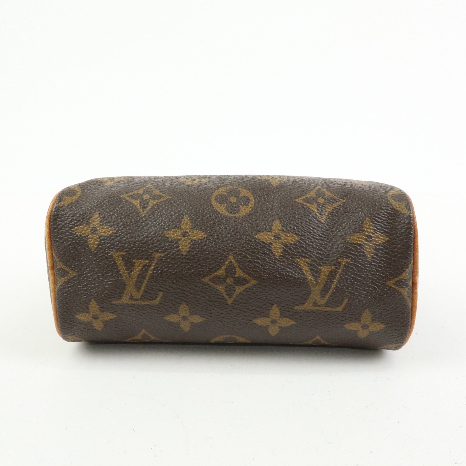 Louis Vuitton Monogram Mini Speedy & Strap 2Way Hand Bag Brown M41534