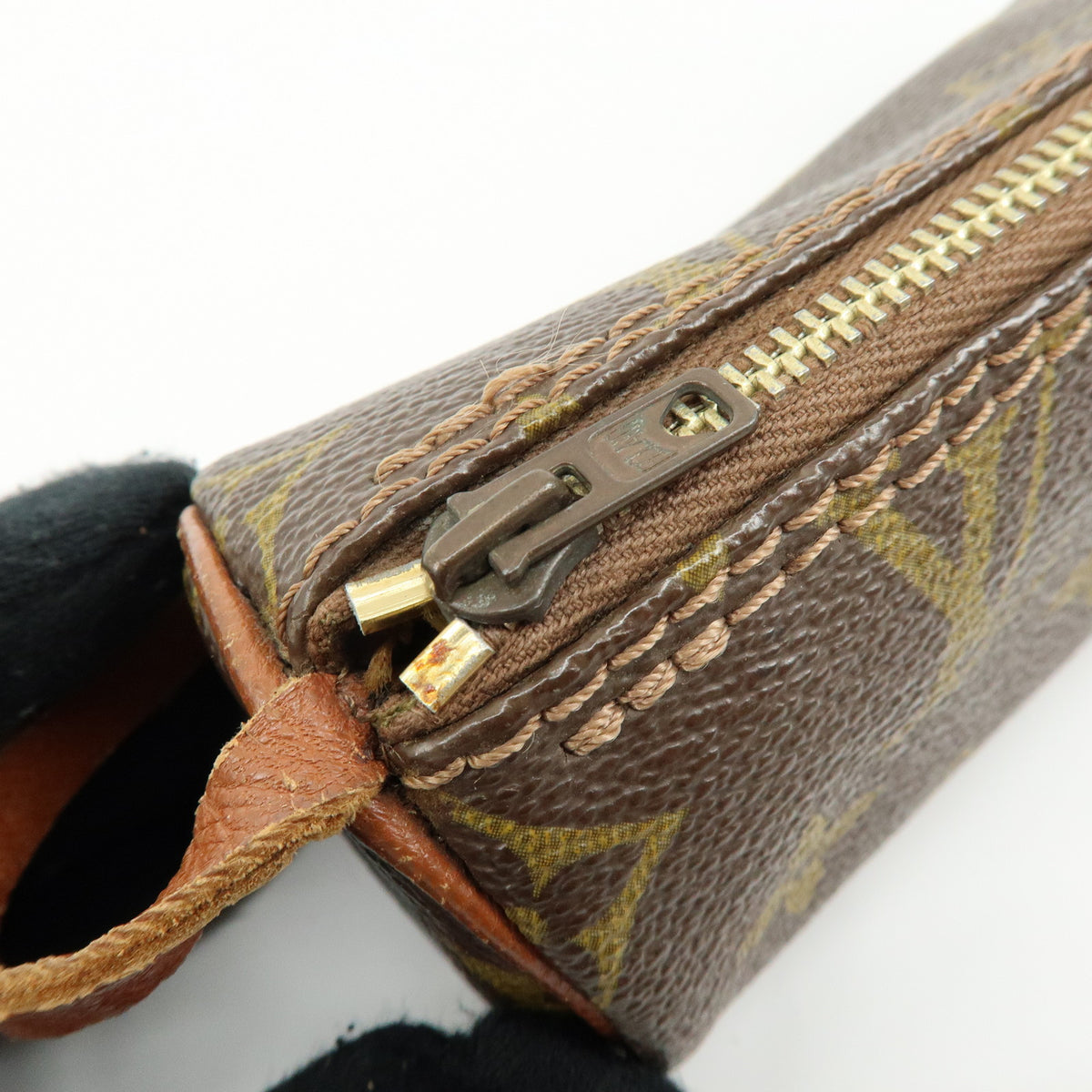 Louis Vuitton Monogram Mini Pouch for Papillon Bag Brown