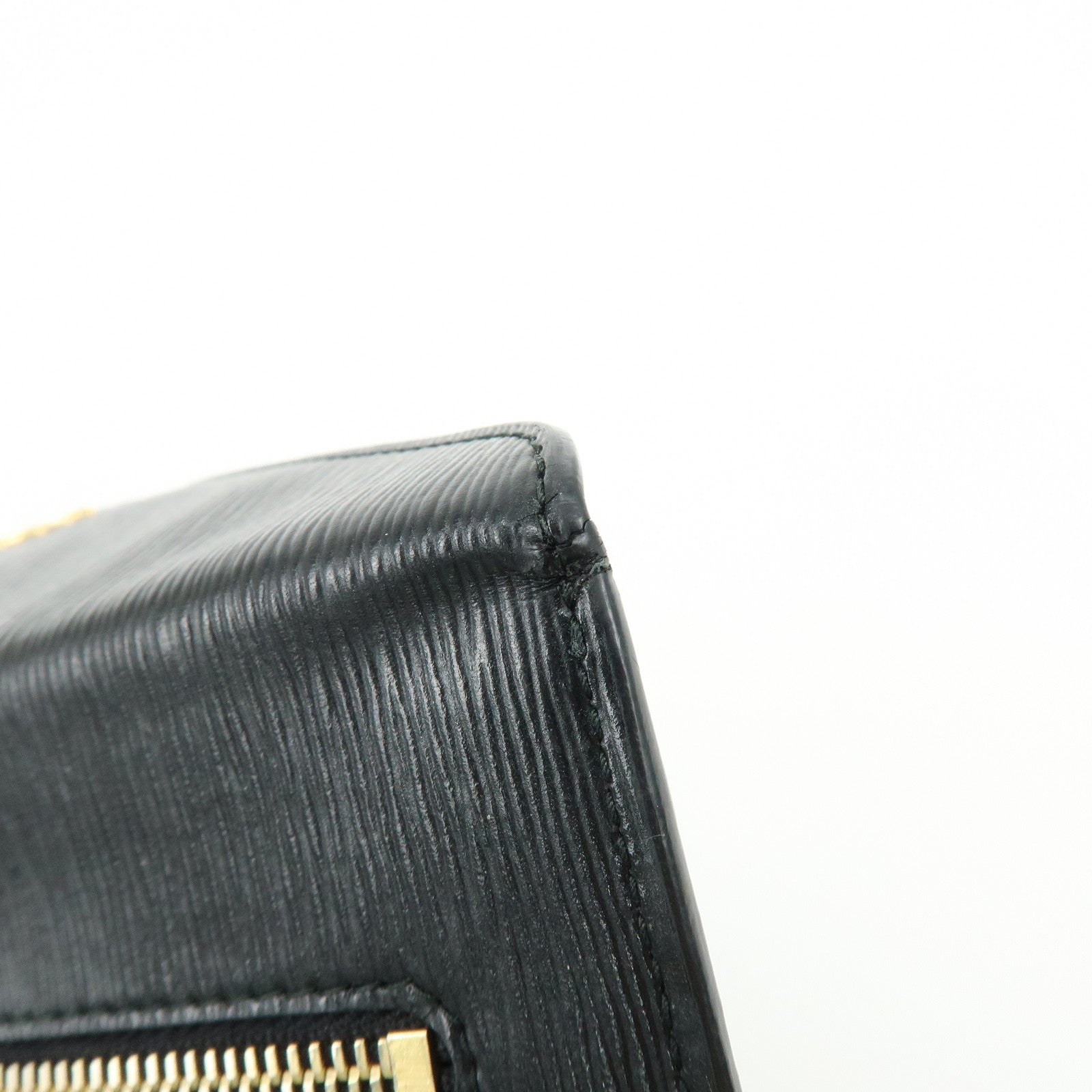 PRADA Saffiano Leather Flap Long Wallet Purse Black 1MF175