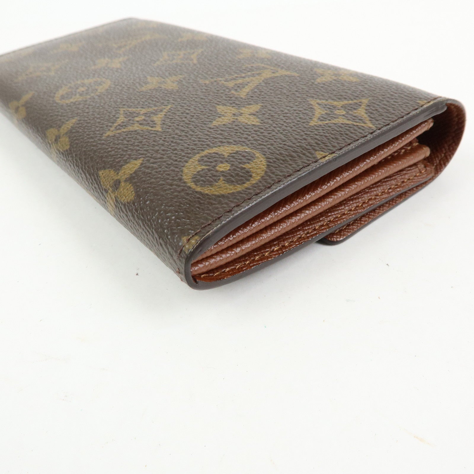 Louis Vuitton Monogram Porte Monnaie Credit Long Wallet M61726