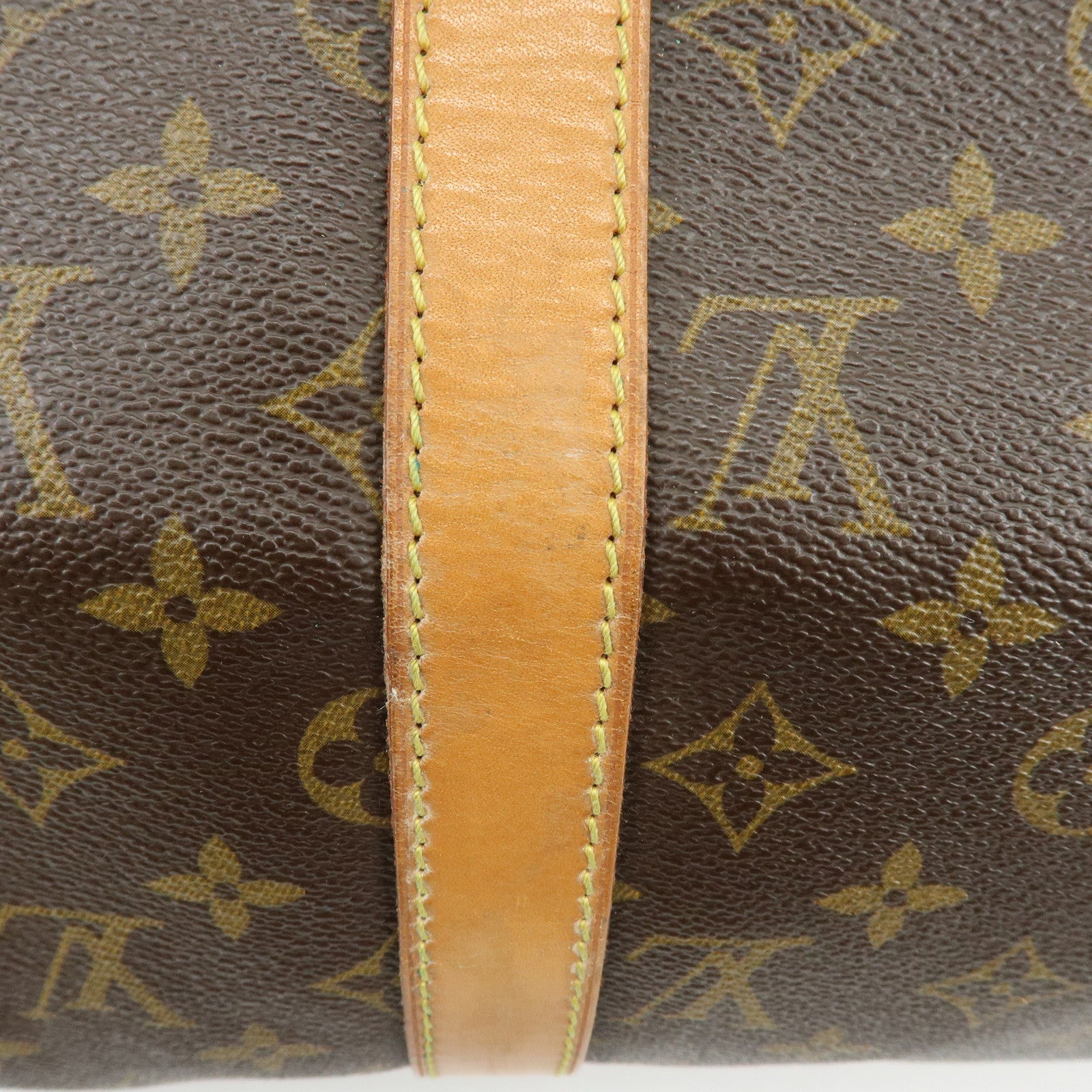 Louis Vuitton Monogram Keep All 50 Boston Bag Brown M41426