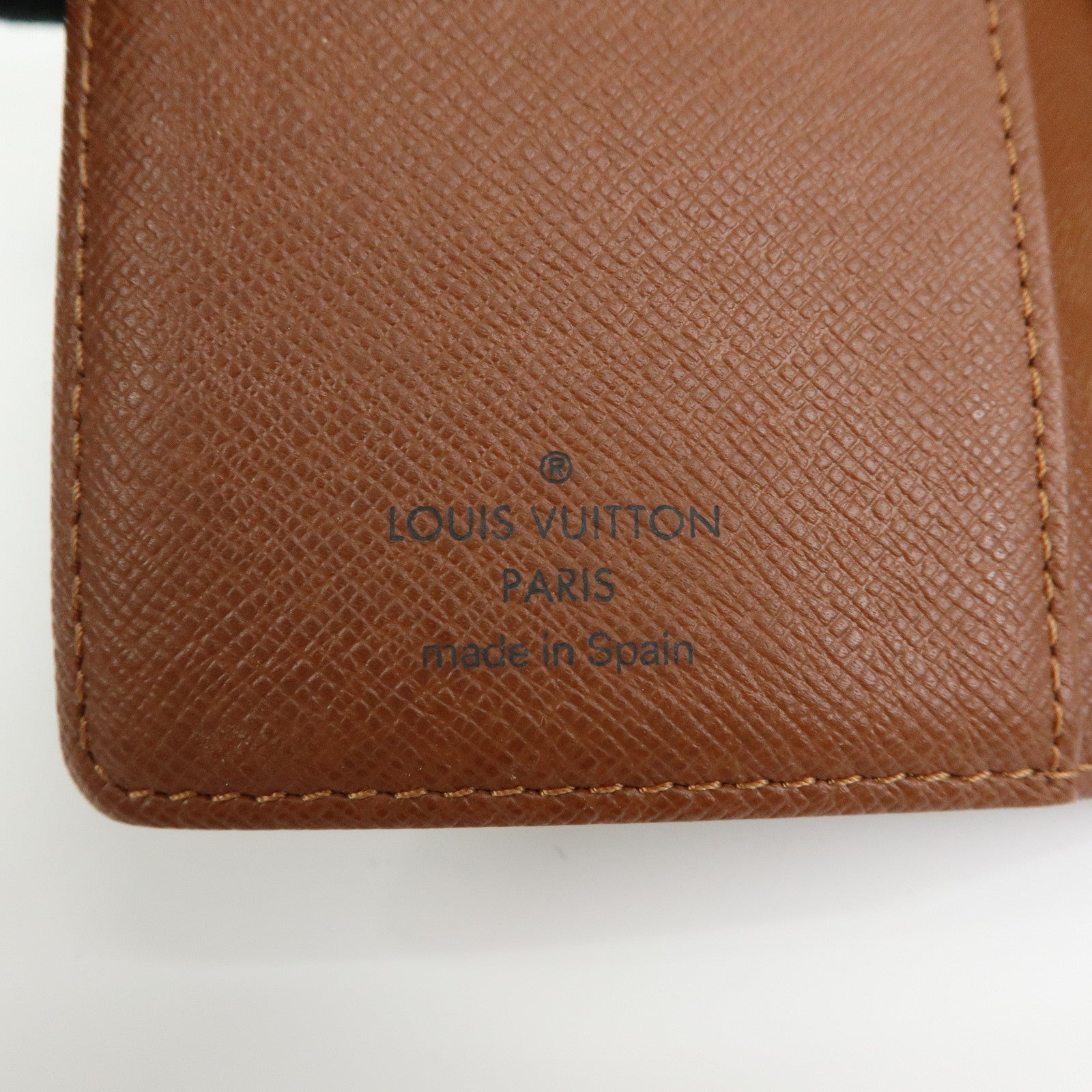 Louis Vuitton Monogram Agenda PM Planner Cover Brown R20005