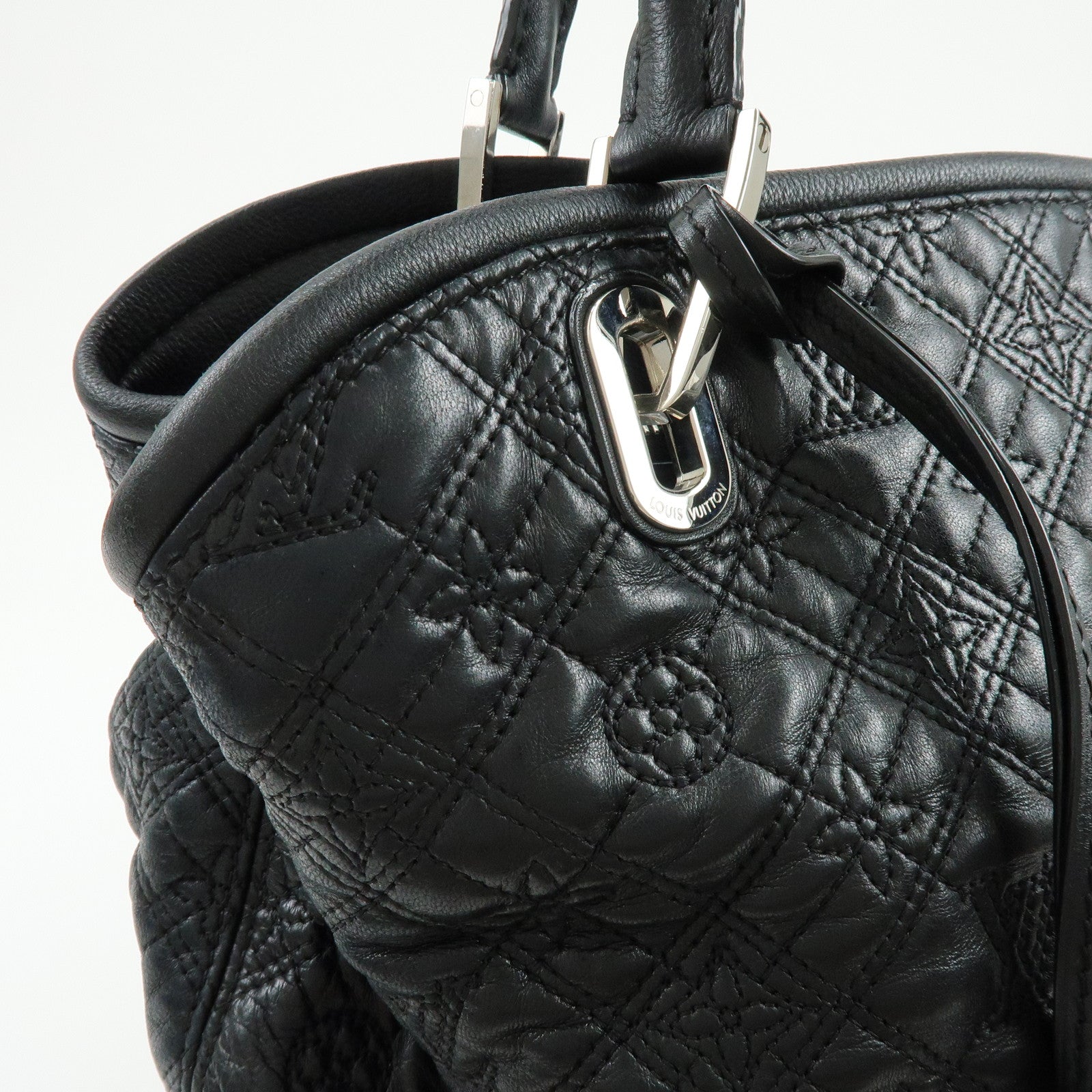 Louis Vuitton Monogram Antheia Lilia GM Tote Bag Noir M94200