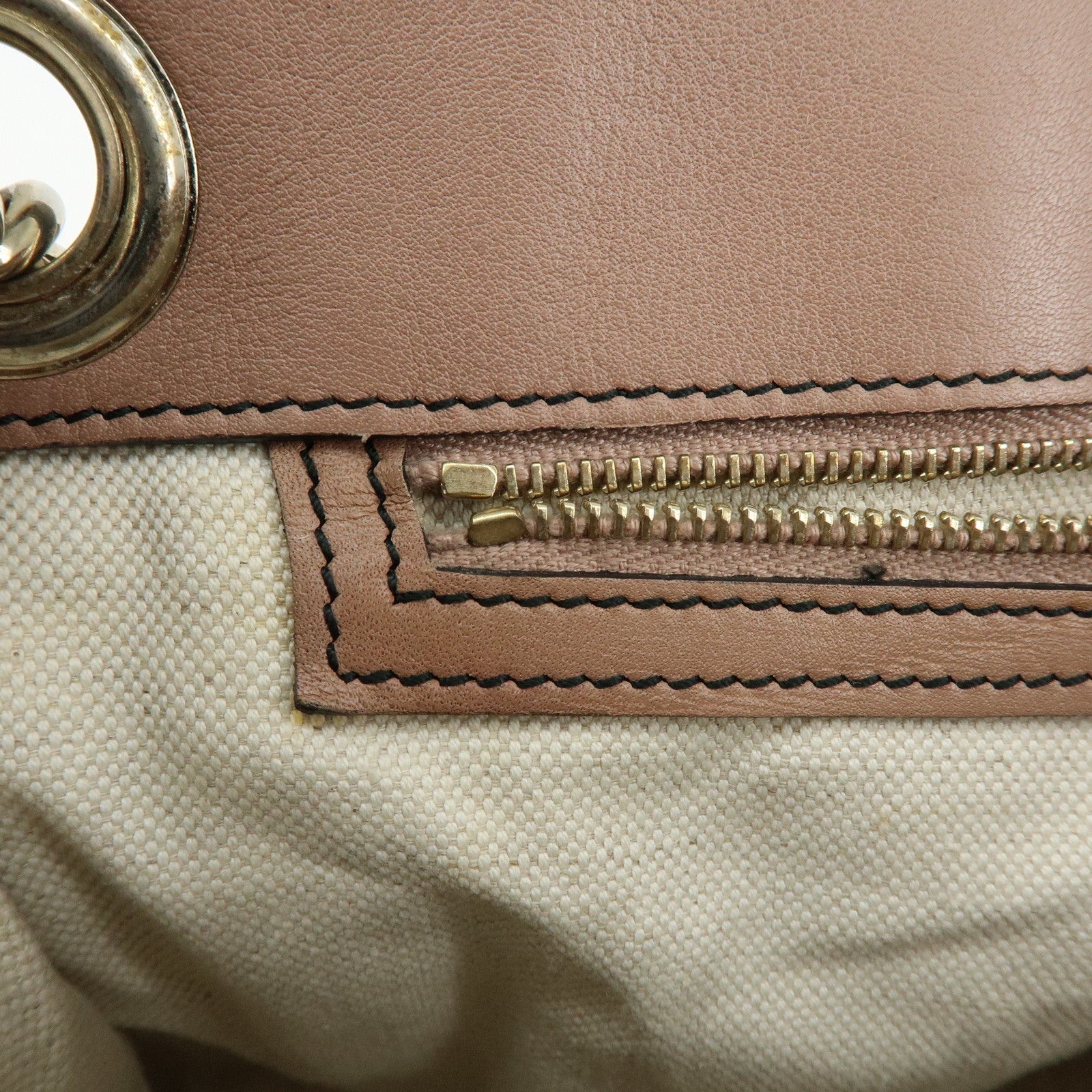GUCCI Horsebit Guccissima Emily Leather Chain Shoulder Bag 295402