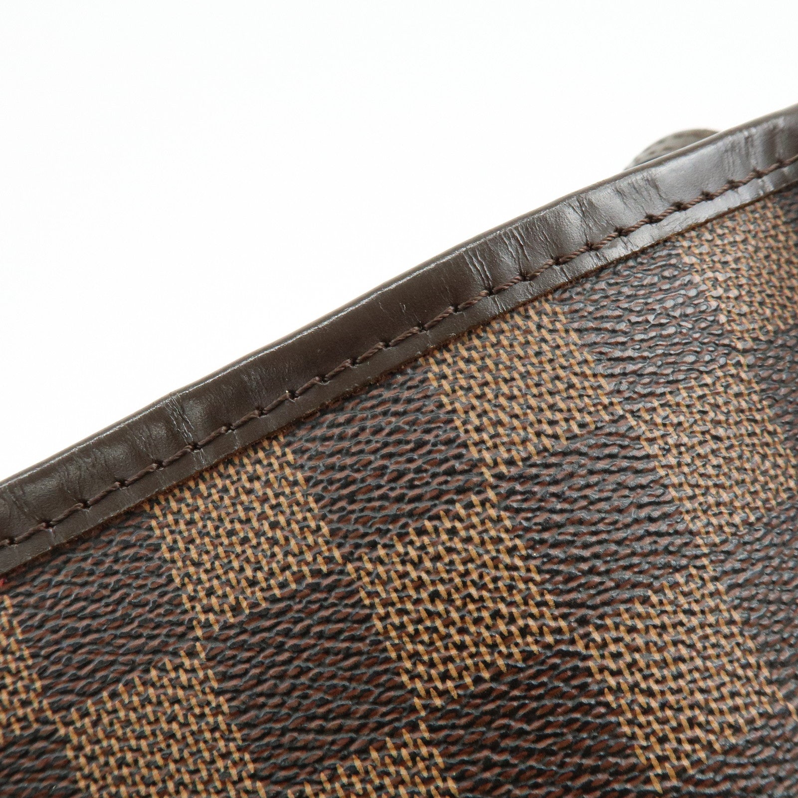 Louis Vuitton Damier Ebene Neverfull MM Tote Bag Cerise N41358