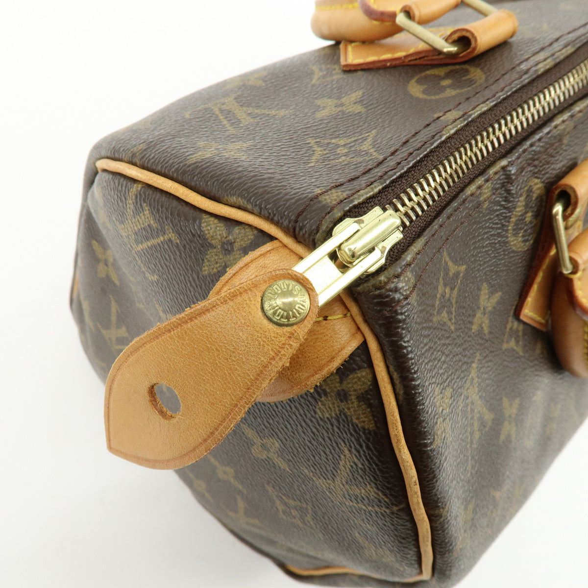 Louis Vuitton Monogram Speedy 30 Boston Bag Hand Bag Brown M41526
