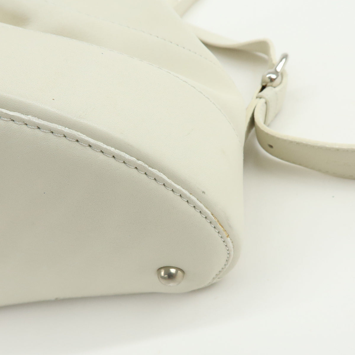 LOEWE Anton Leather Backpack Rucksack Ivory