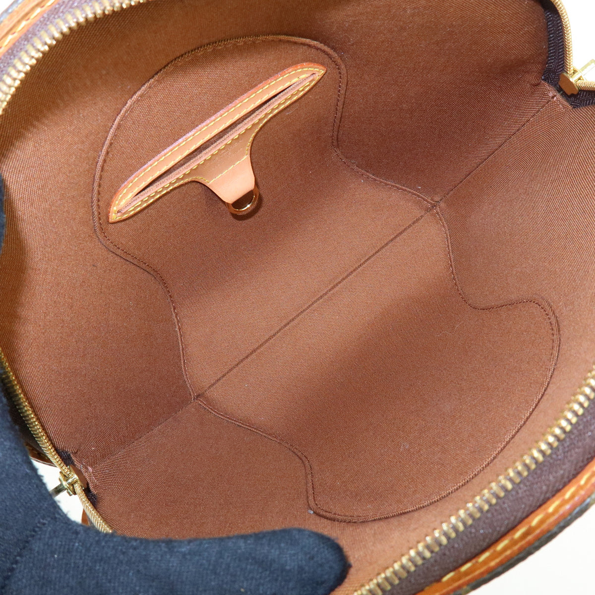 Louis Vuitton Monogram Ellipse PM Hand Bag Brown M51127