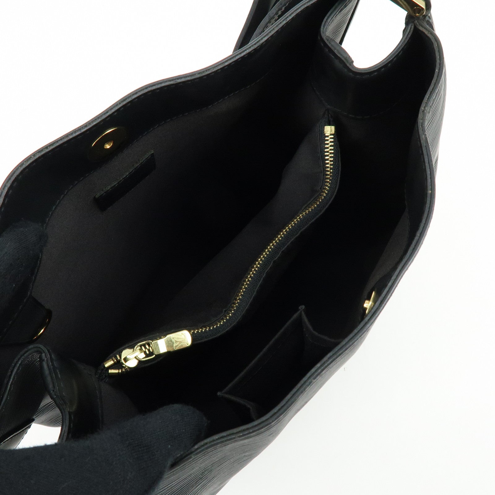 Louis Vuitton Epi Mandala MM Shoulder Bag Noir Black M58892