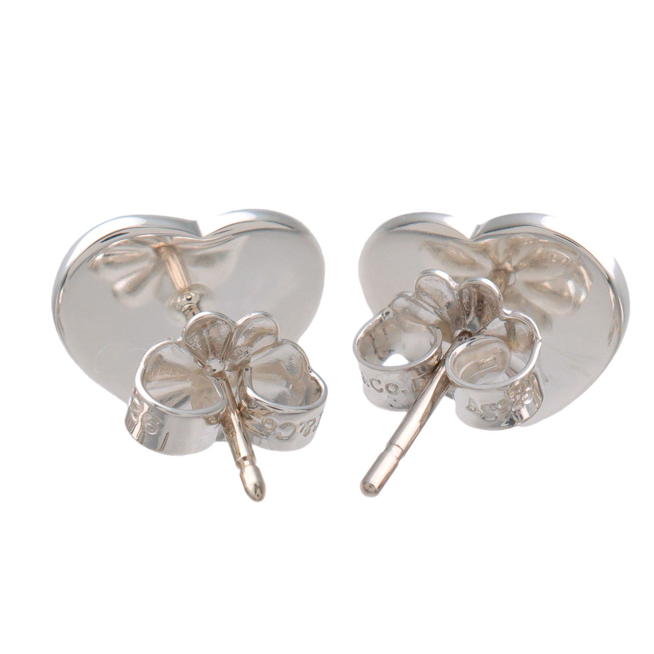 Tiffany & Co Return to Tiffany Mini Heart Tag Stud Earrings SV925