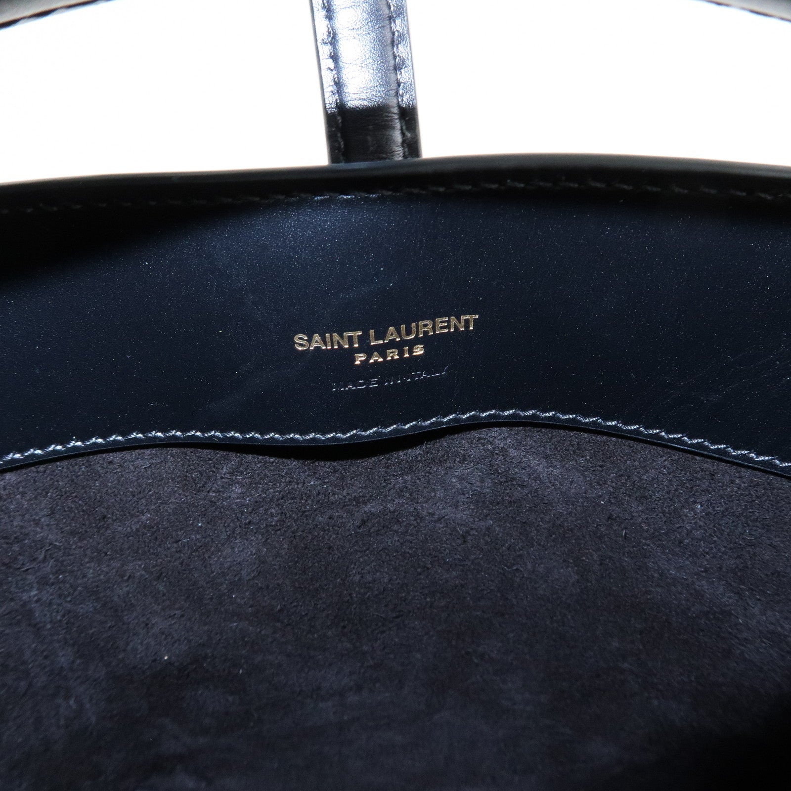 SAINT LAURENT PARIS Cassandra LE 37 Calf Leather 2WAY Mini Bucket Bag