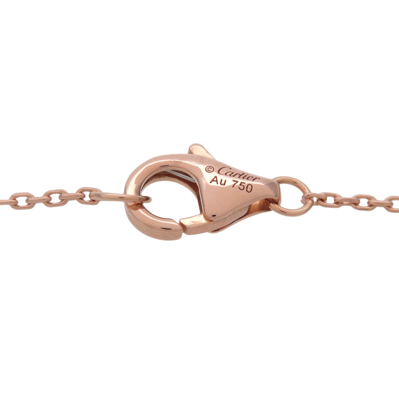 Cartier Etincelle de Cartier Diamond Necklace K18 750PG Rose Gold