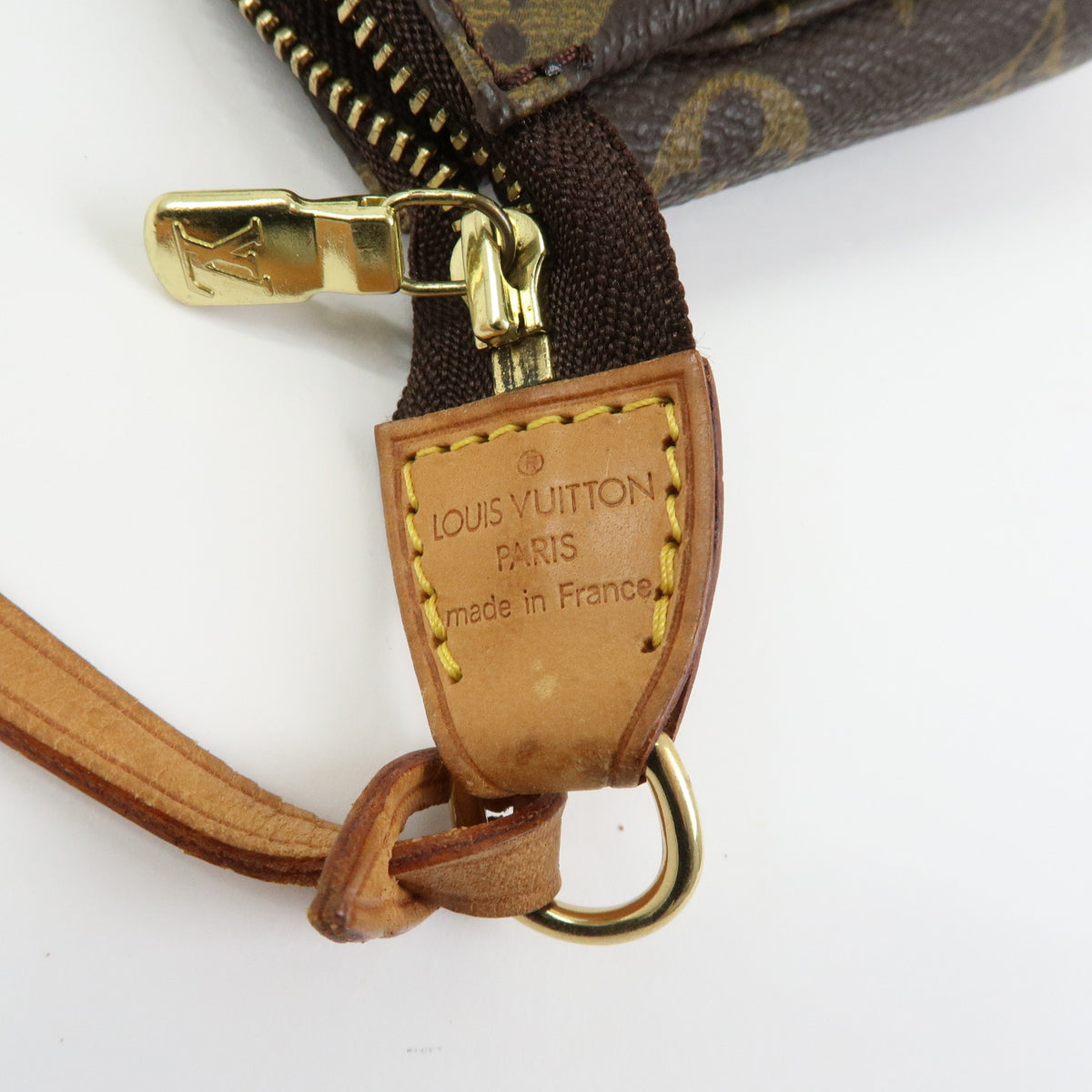 Louis Vuitton Monogram Pochette Accessoires Pouch Hand Bag M51980