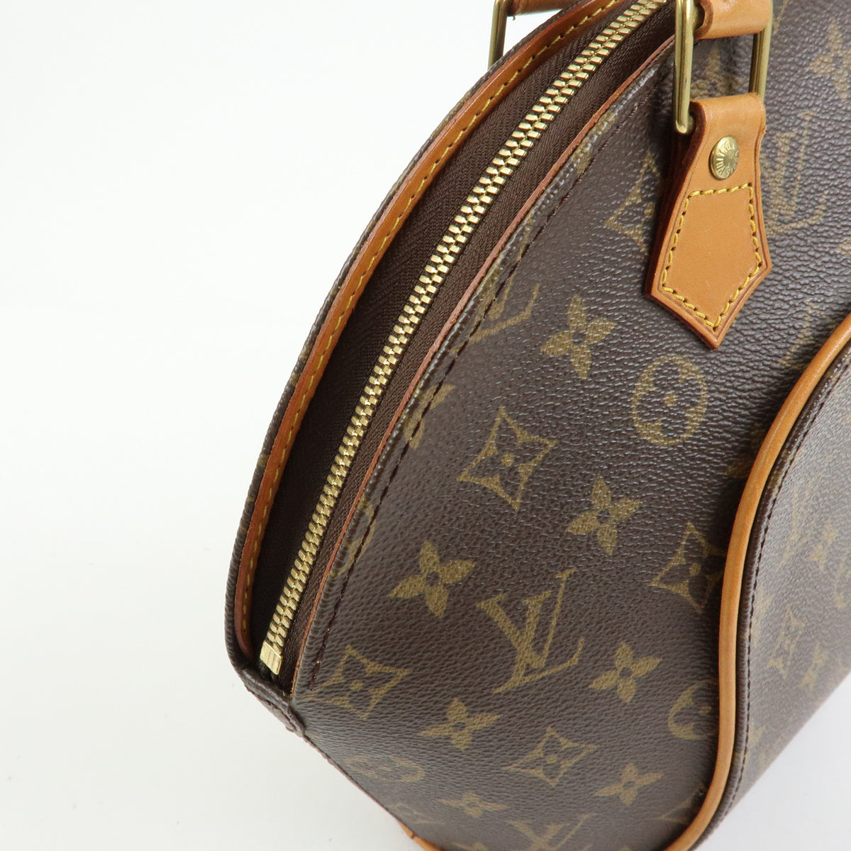 Louis Vuitton Monogram Ellipse PM Hand Bag Brown M51127