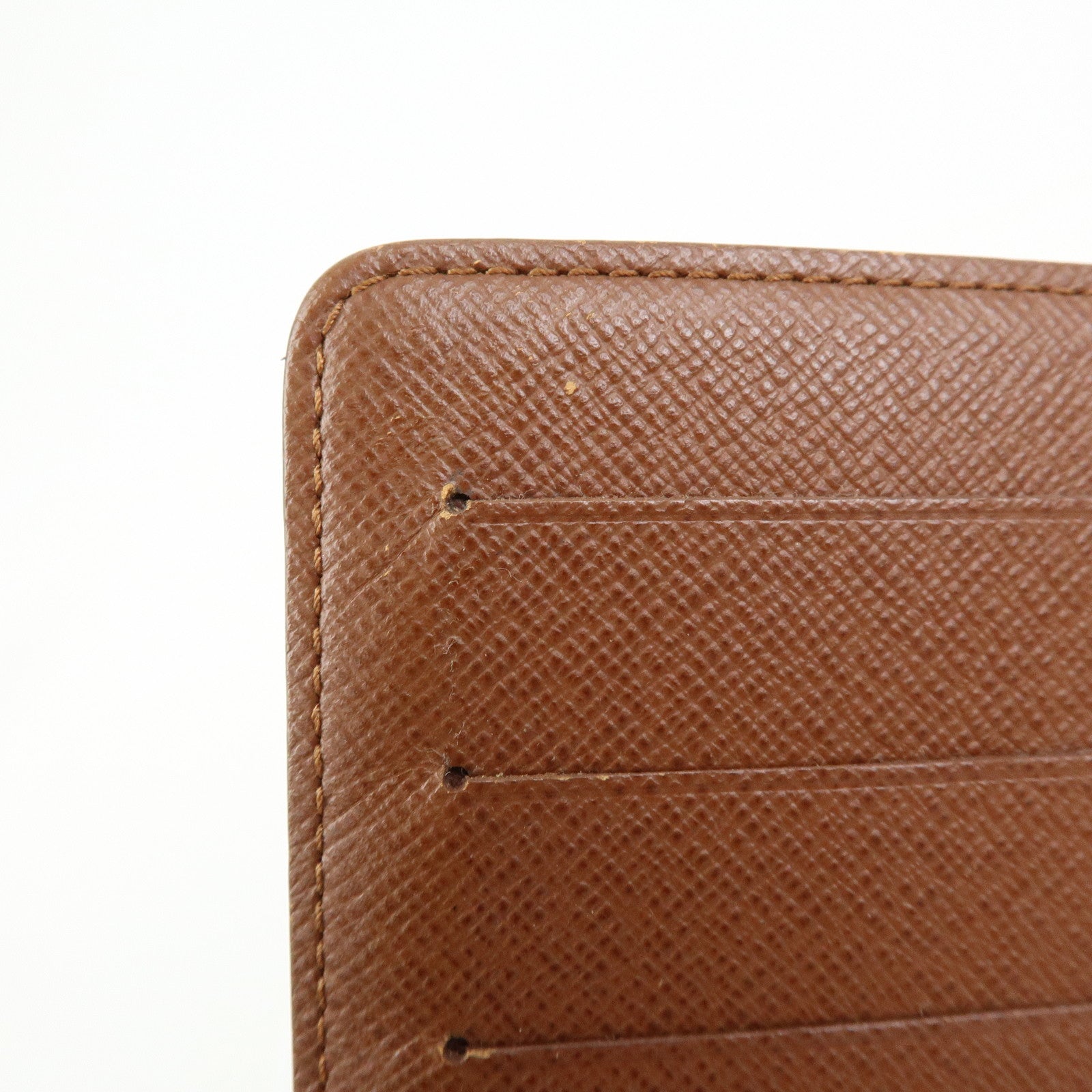 Louis Vuitton Monogram Agenda MM Planner Cover Brown R20004