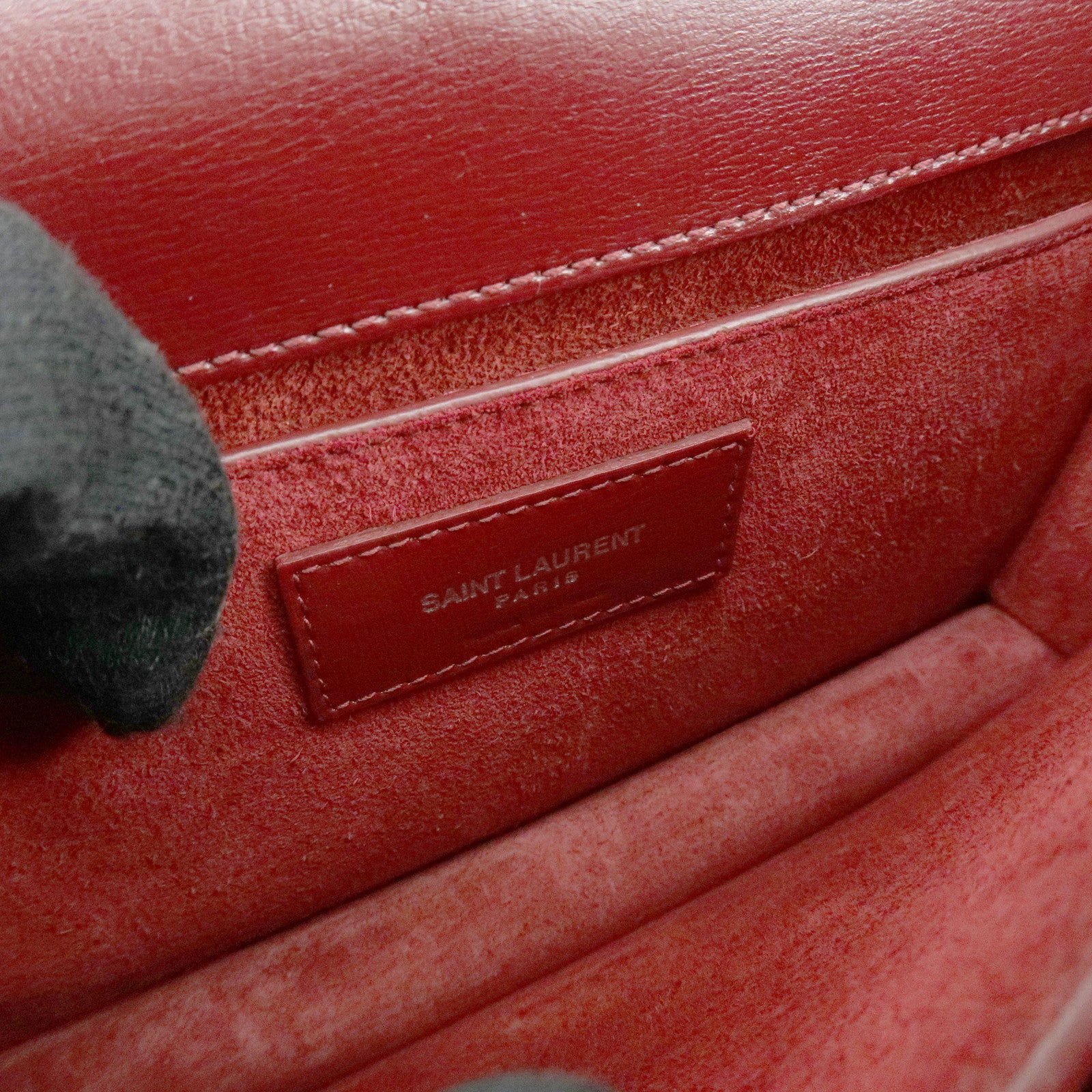 SAINT LAURENT PARIS Cassandra Sunset Medium Leather Shoulder Bag 442906