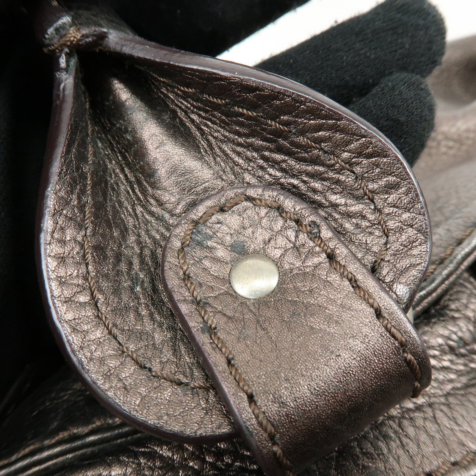 Chloe Paddington Leather Hand Bag Shoulder Bag Bronze
