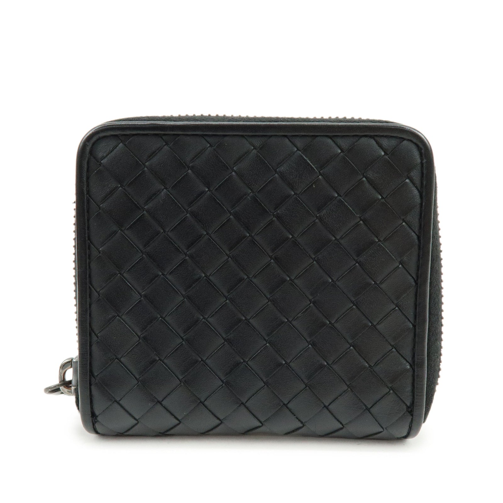 Bottega Veneta Intrecciato Nappa Leather Bi-fold Comact Wallet 510293
