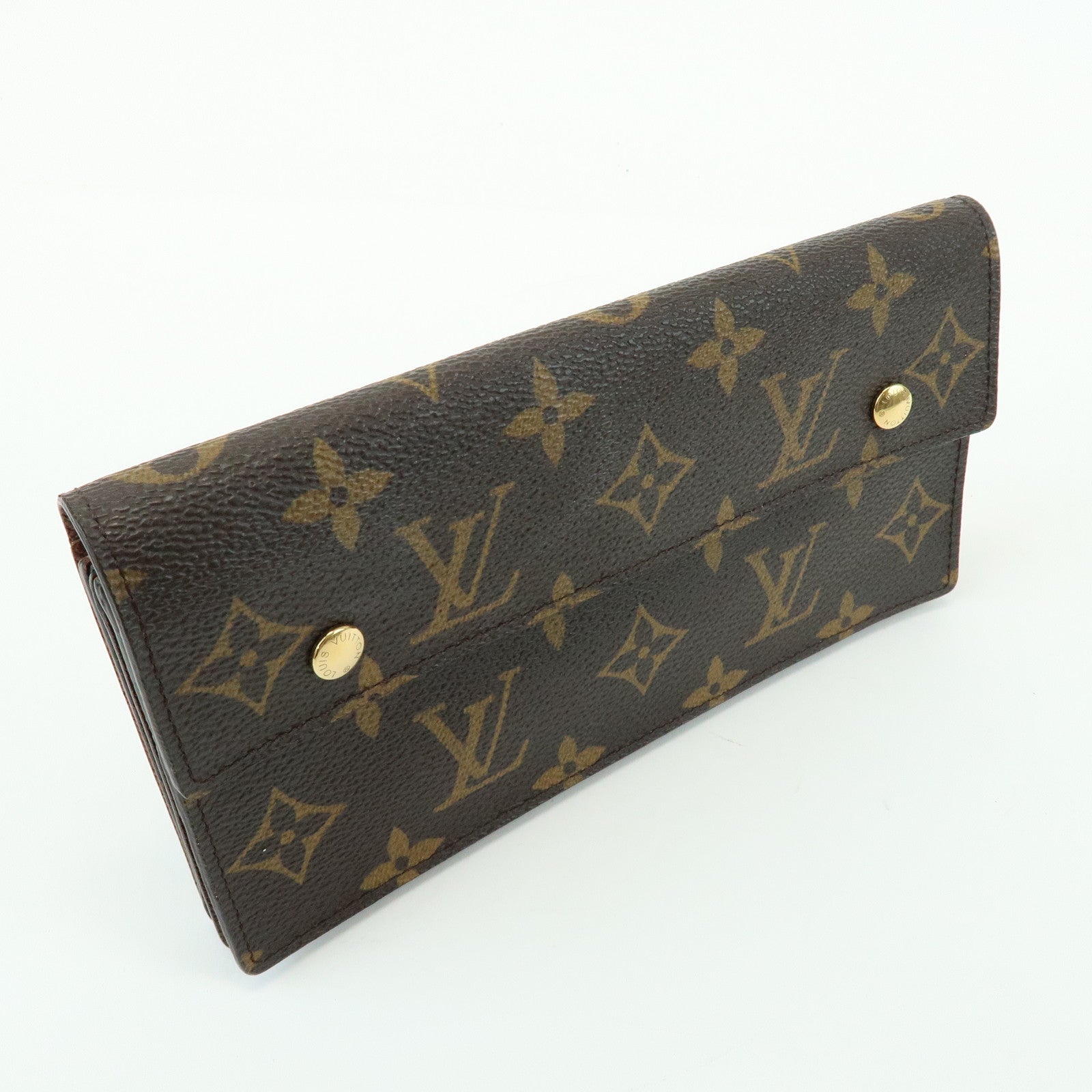 Louis Vuitton Monogram Portefeuille Accordion Long Wallet M58008